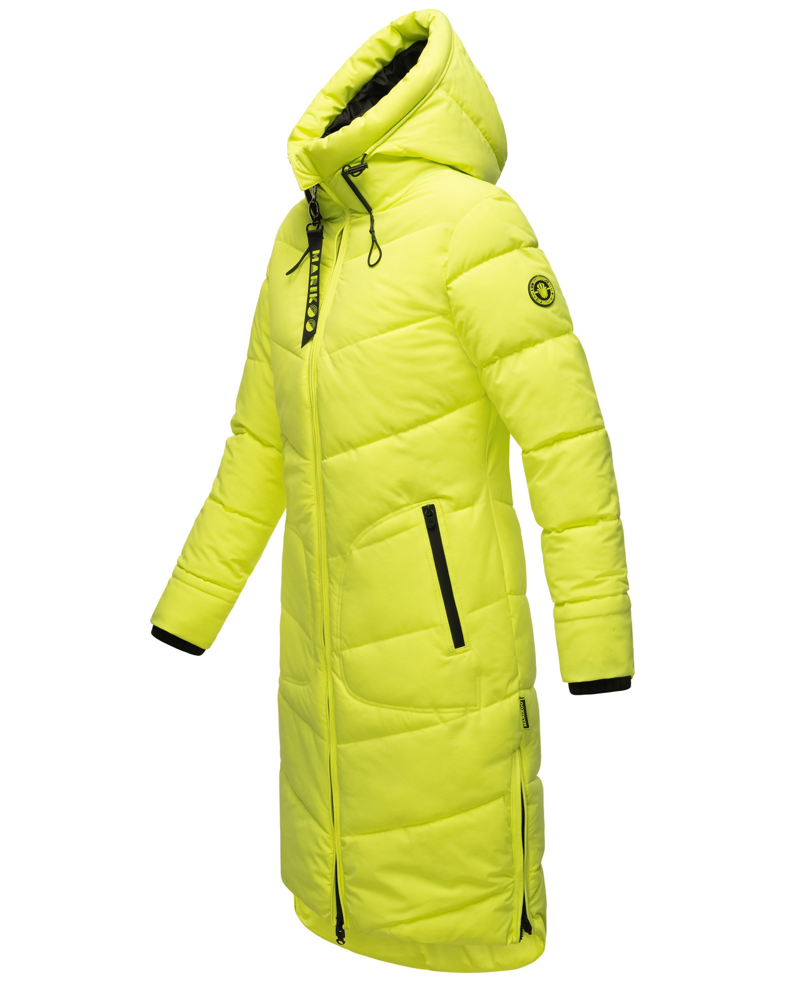 Marikoo Winterjacke »Marikoo Benikoo Damen lange Winterjacke B949«