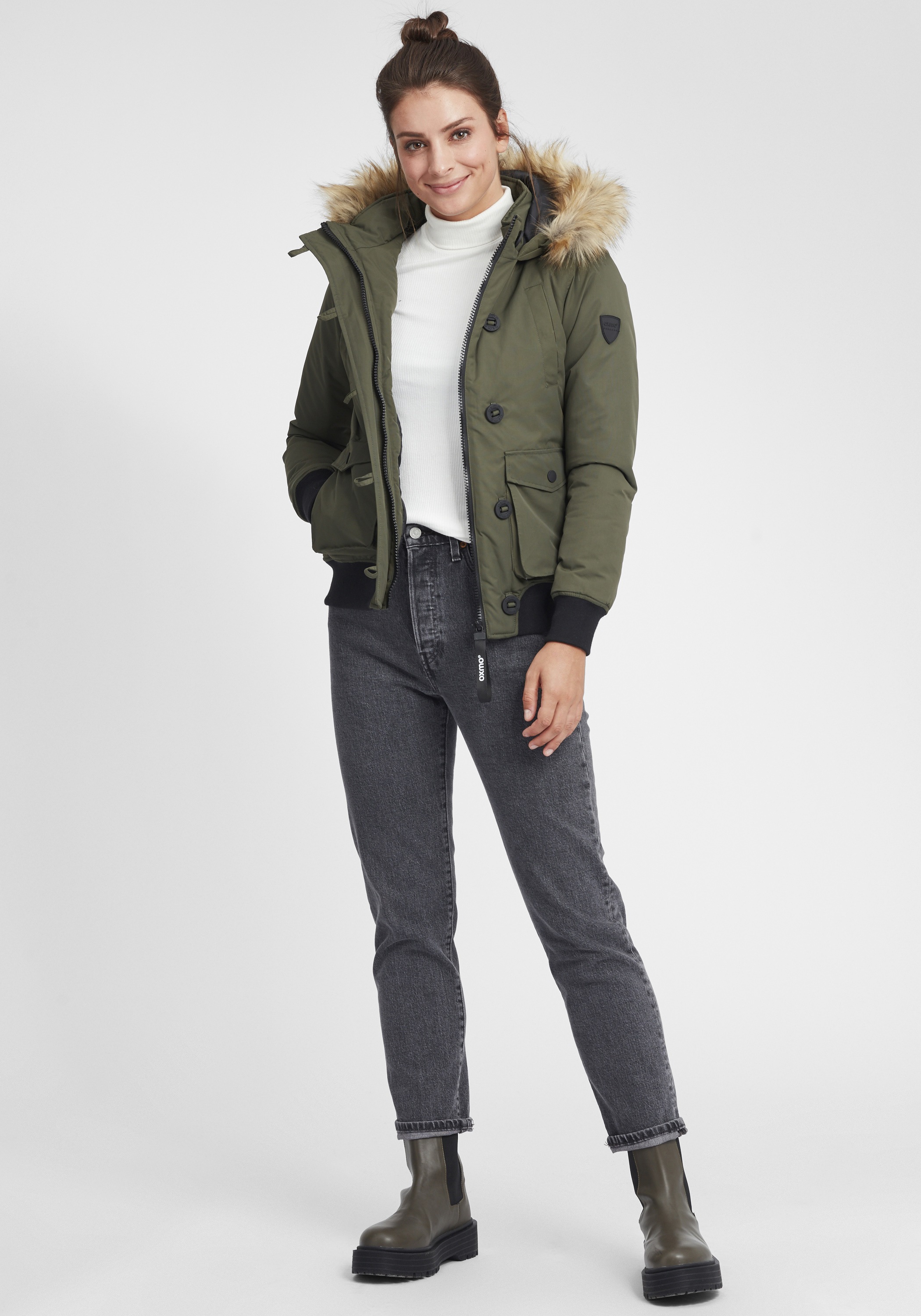 OXMO Winterjacke »Winterjacke OXAcila«