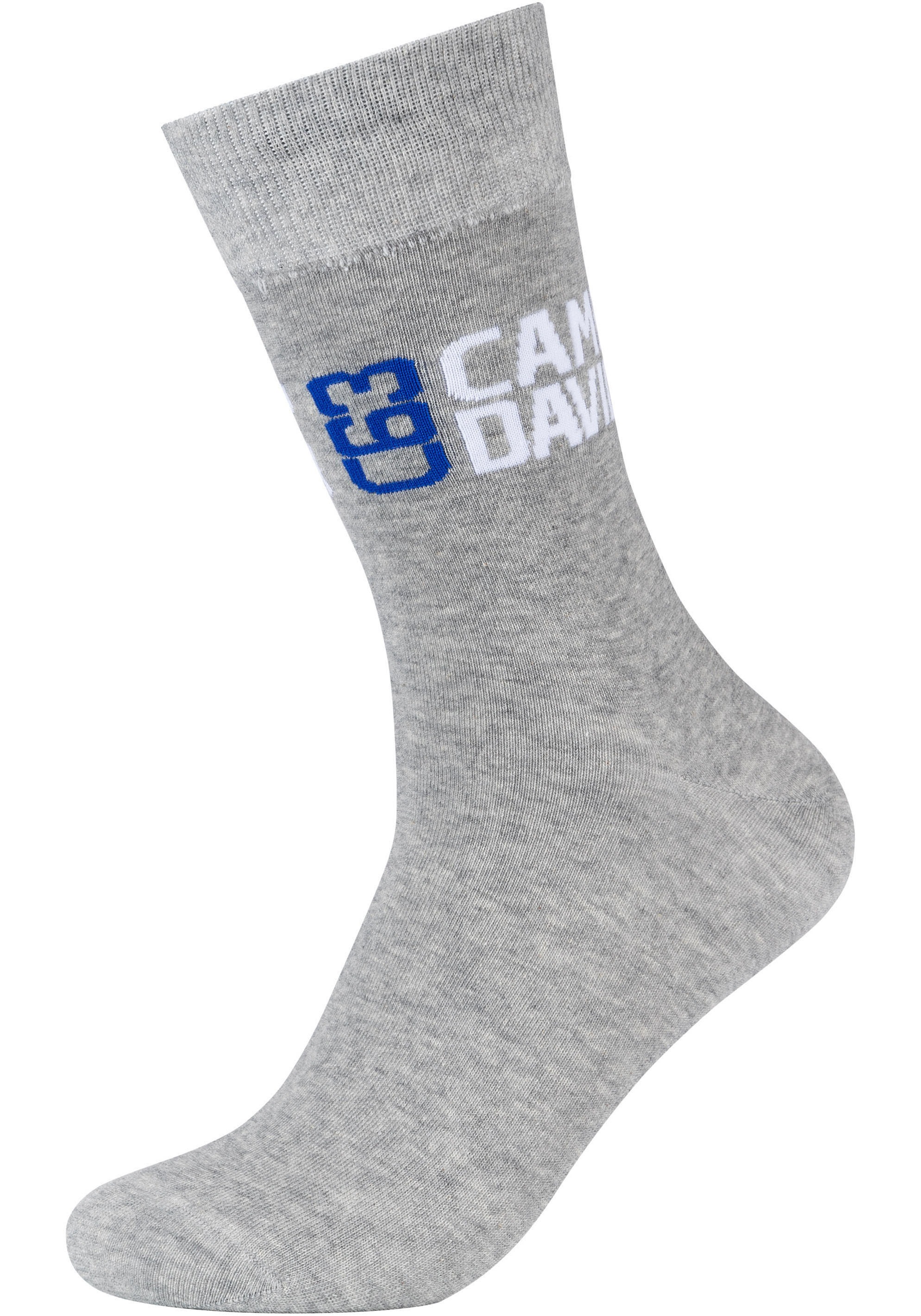 CAMP DAVID Socken »casual«, (4 Paar), mit Markenlogo