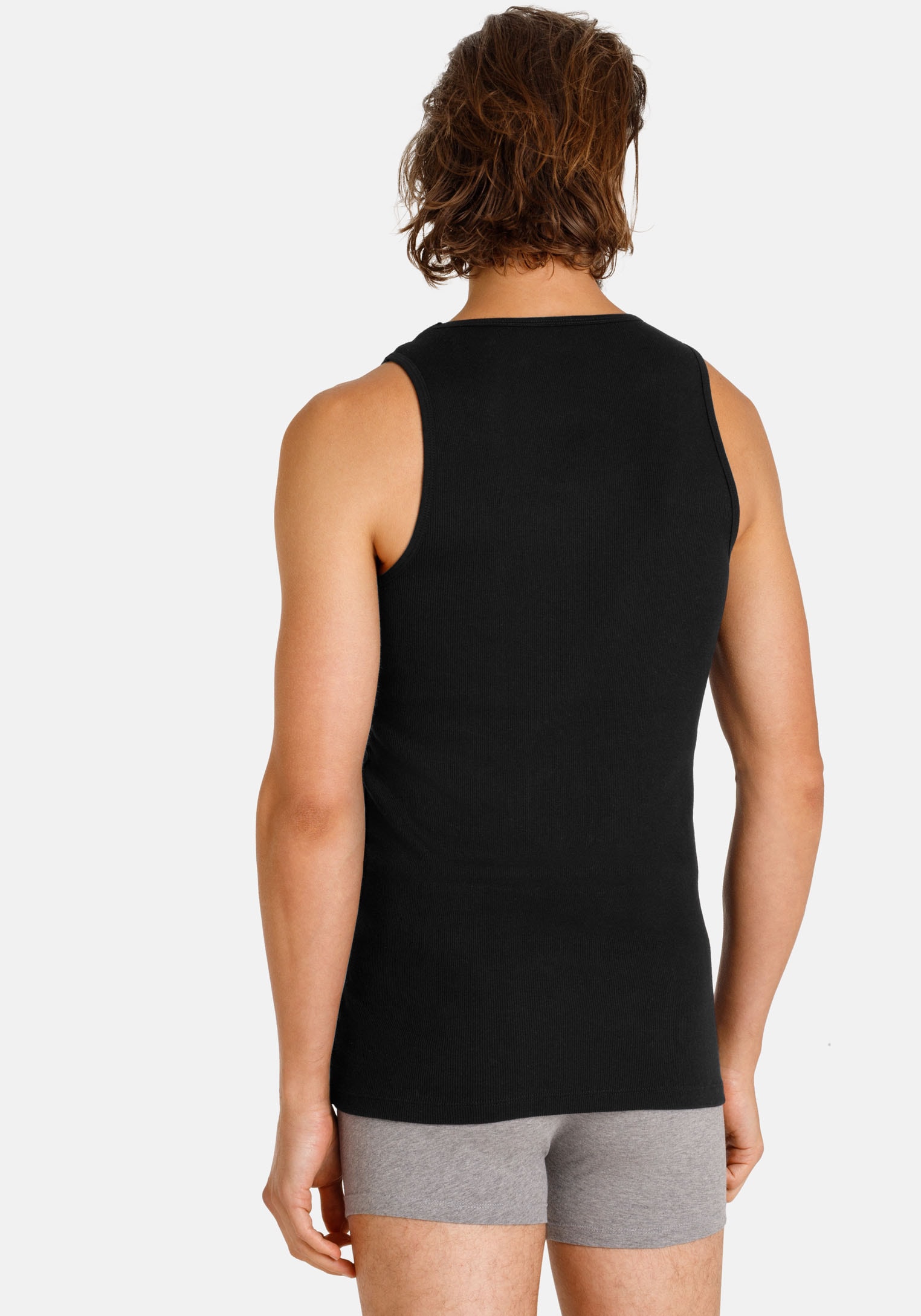 Camano Unterhemd »comfort« 2er Pack,  mit tiefem Rundhals