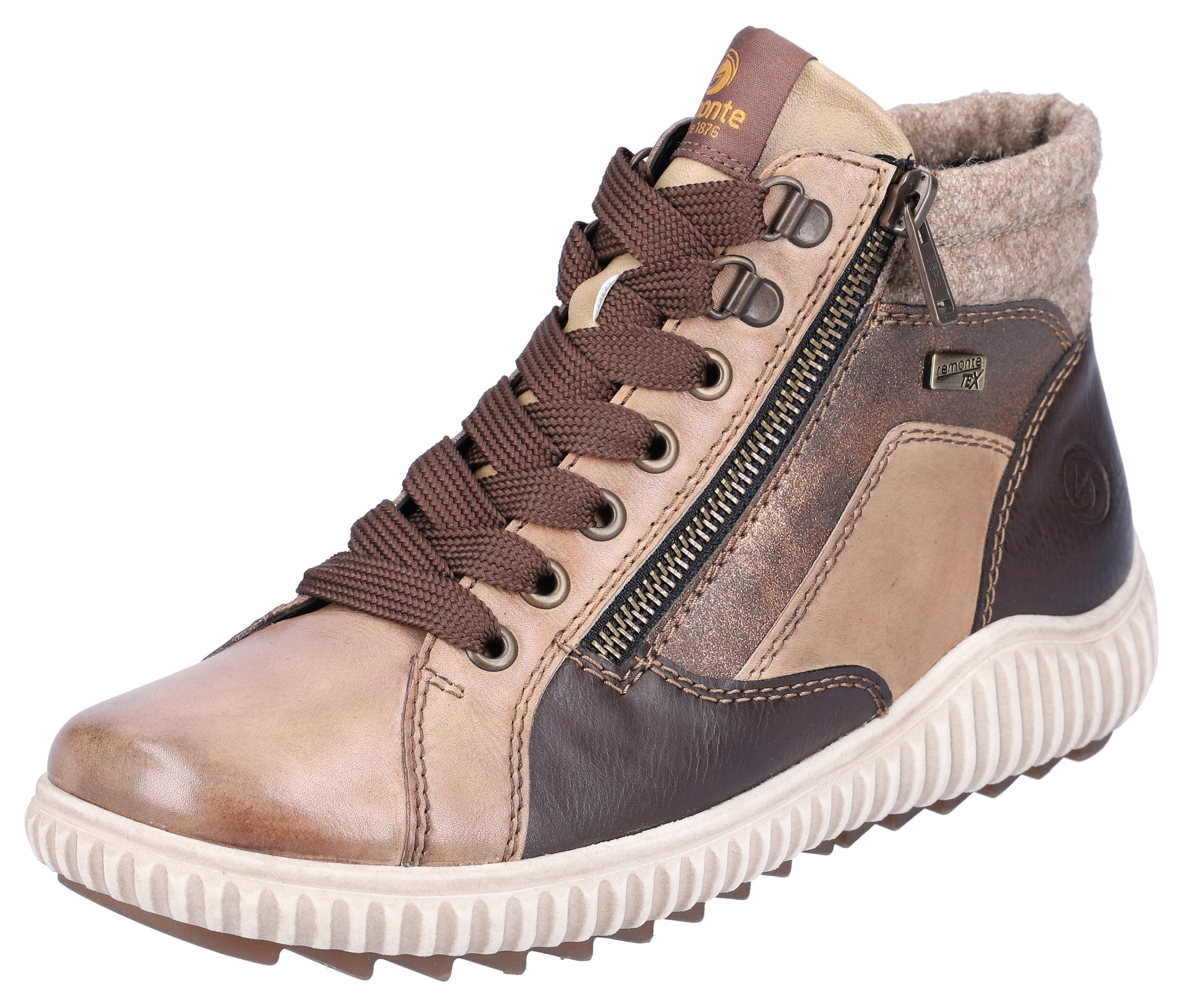 Remonte Schnürboots, in Patchwork-Optik kaufen