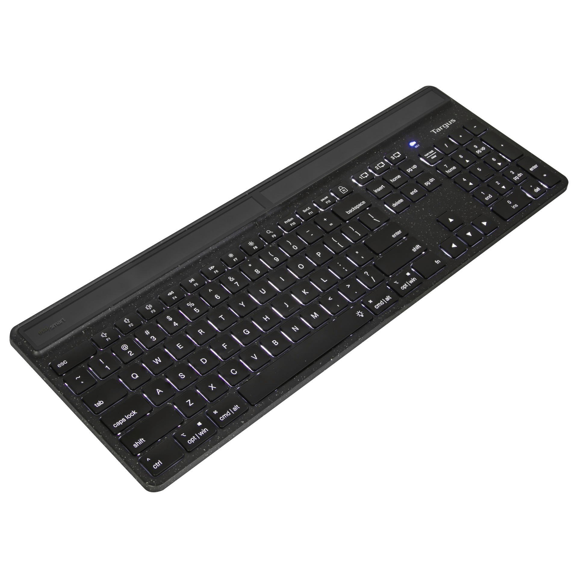 Targus Tastatur »Antimicrobial EcoSmart Bluetooth Keyboard (DE)« ()