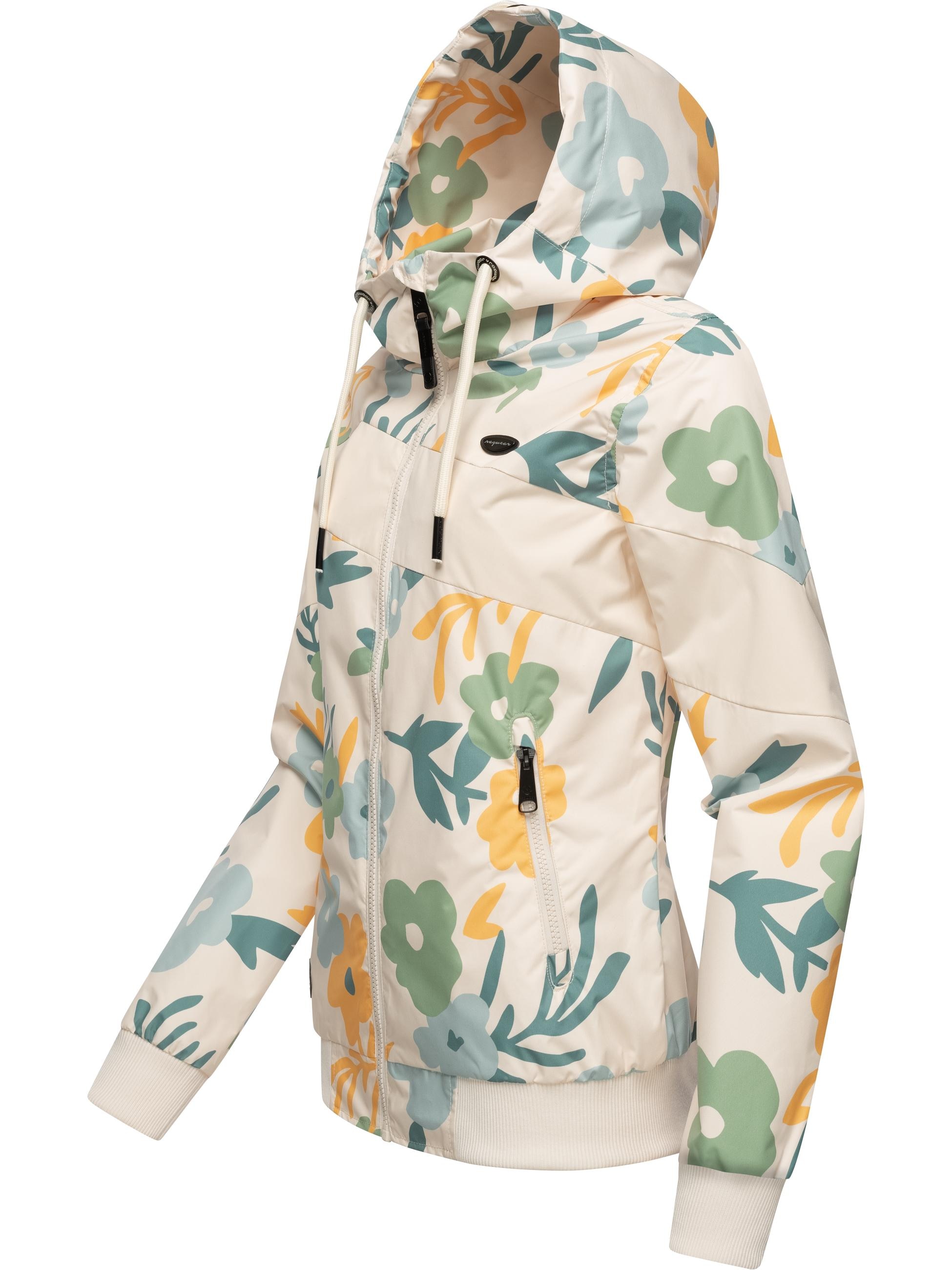 Ragwear Outdoorjacke »Übergangsjacke Nuggie Block Flower«