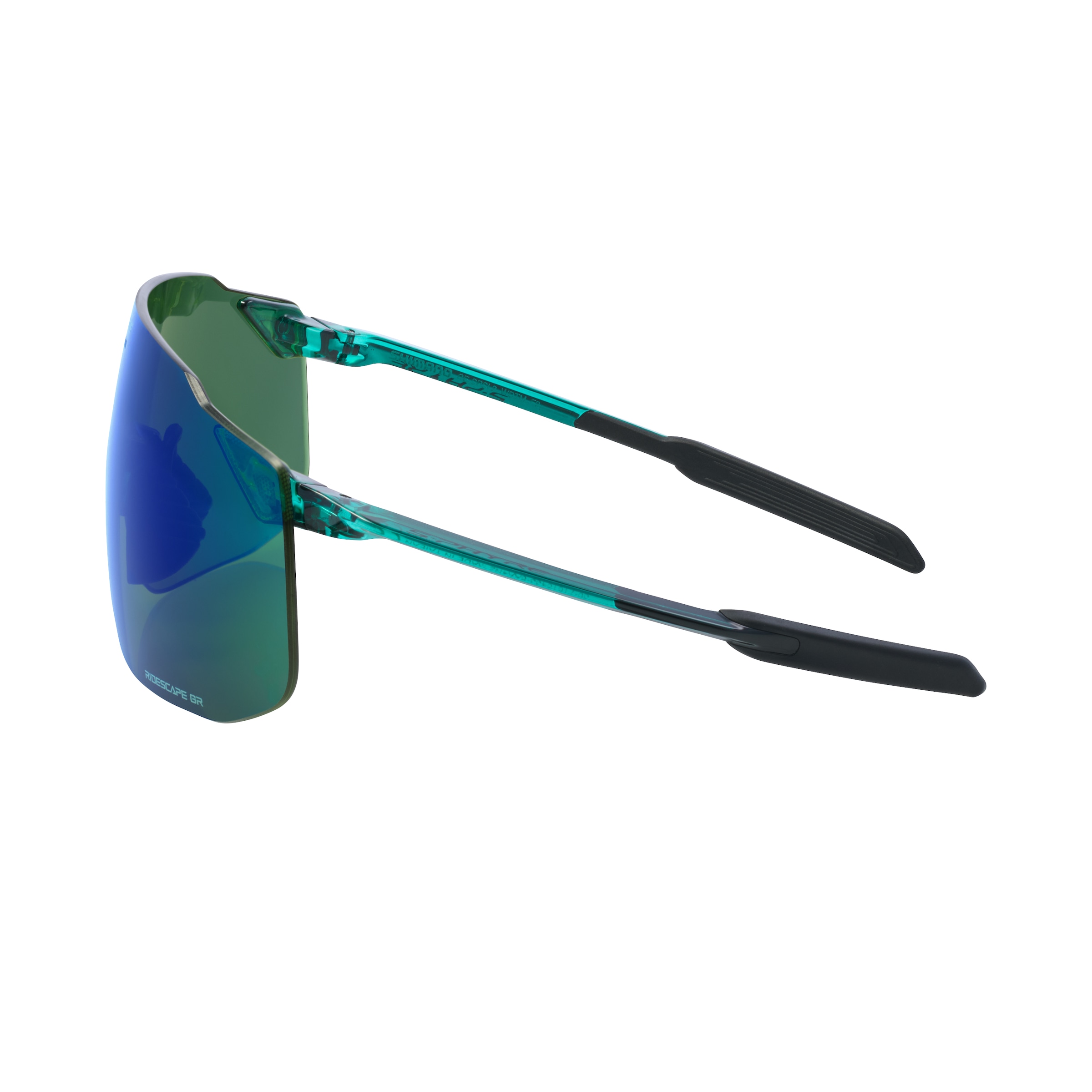 Shimano Fahrradbrille »Fahrrad- Sonnenbrille S-PHYRE SL Ridescape Gravel, Green Sapphire«