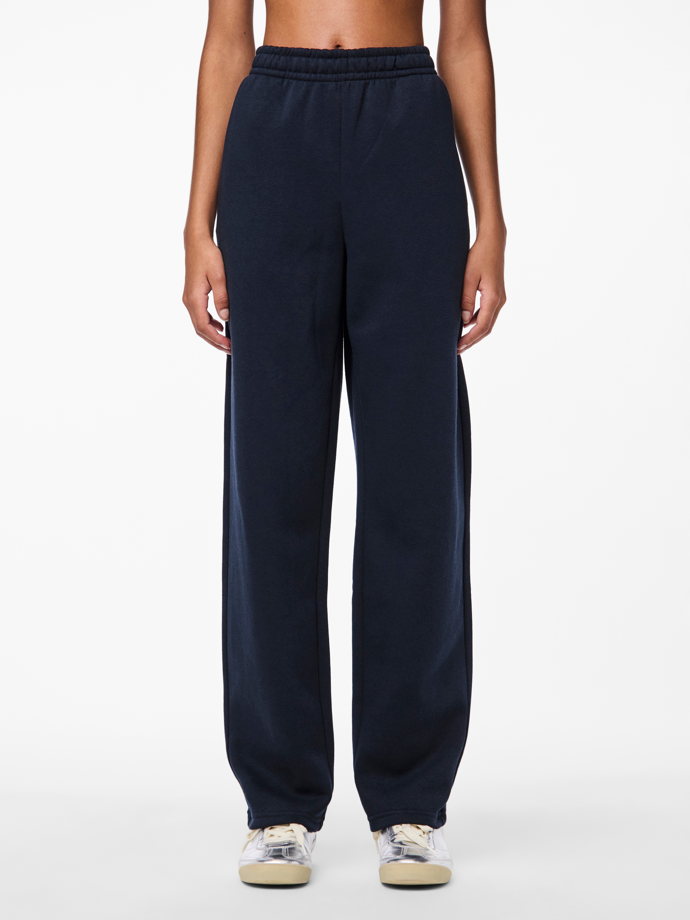 pieces Sweathose »PCCHILLI HW STRAIGHT SWEAT PANTS NOOS BC«  Baumwollmischung, straight fit