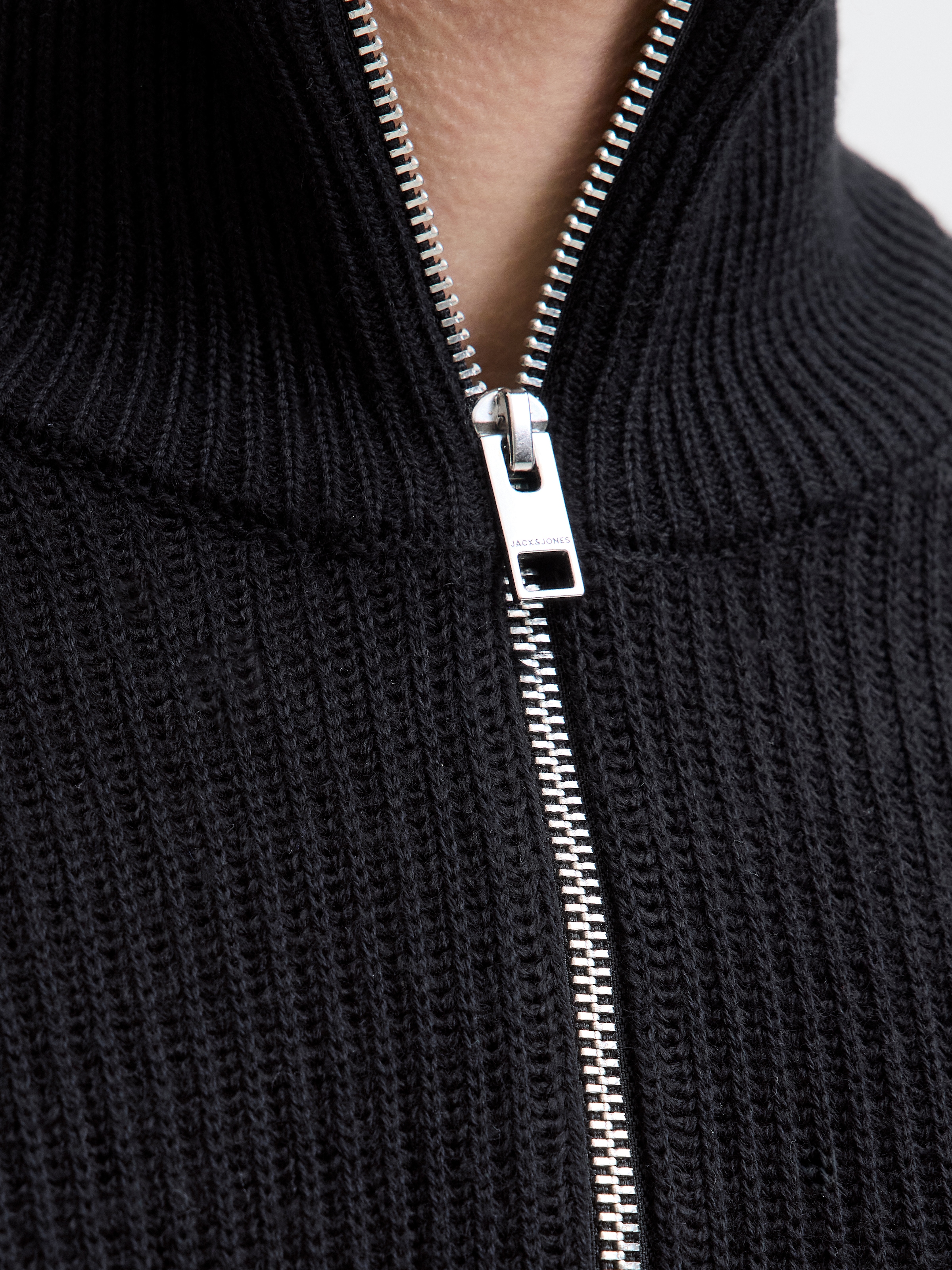 Jack & Jones PlusSize Troyer »JJPANNEL KNIT HALF ZIP AW25 PLS«