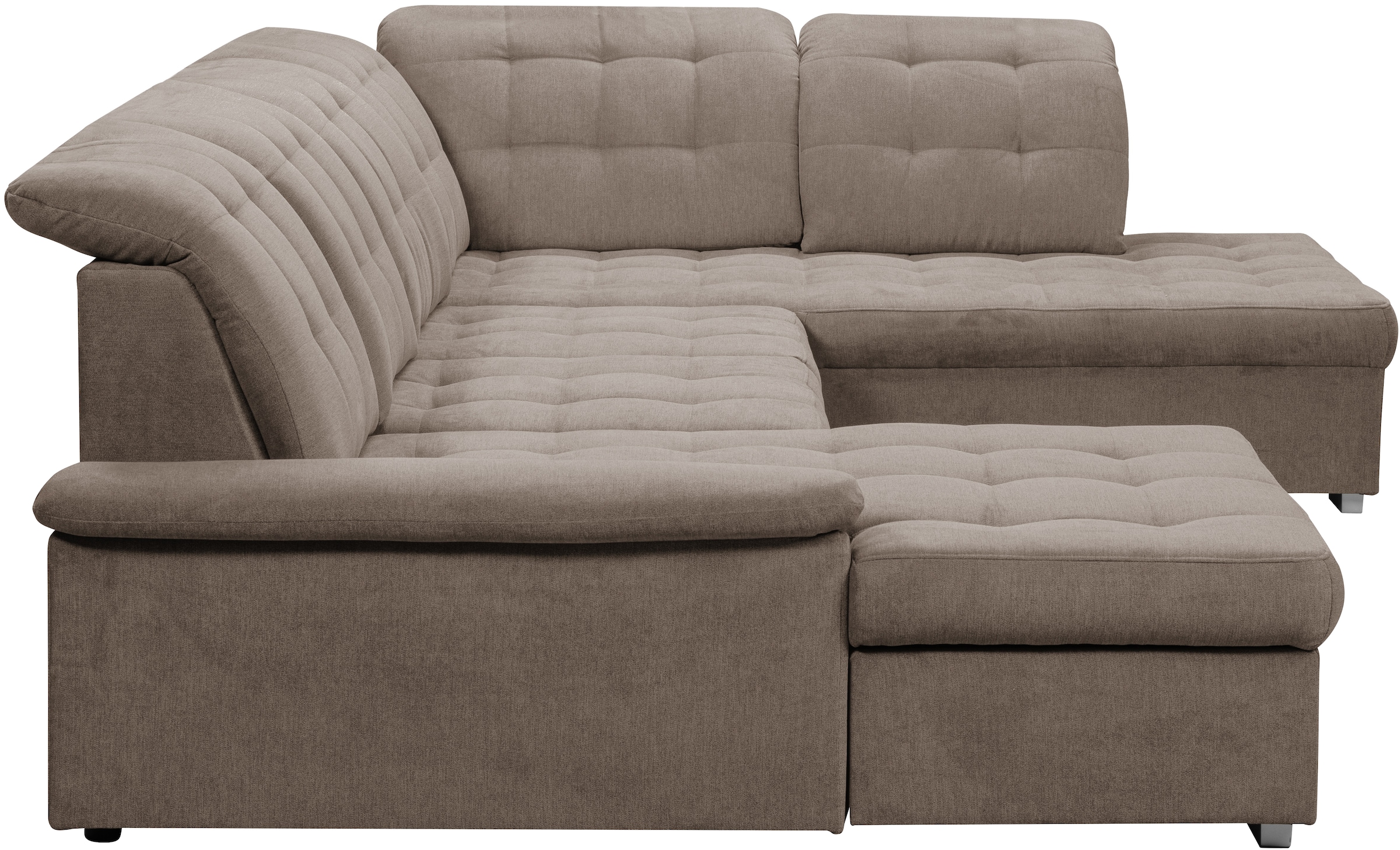 WERK2 Wohnlandschaft »Kordula-New Multifunktion Couch, Breite 332cm, U-Form«, Sofa in U-Form mit Schlaffunktion & Bettkasten, Schlafcouch