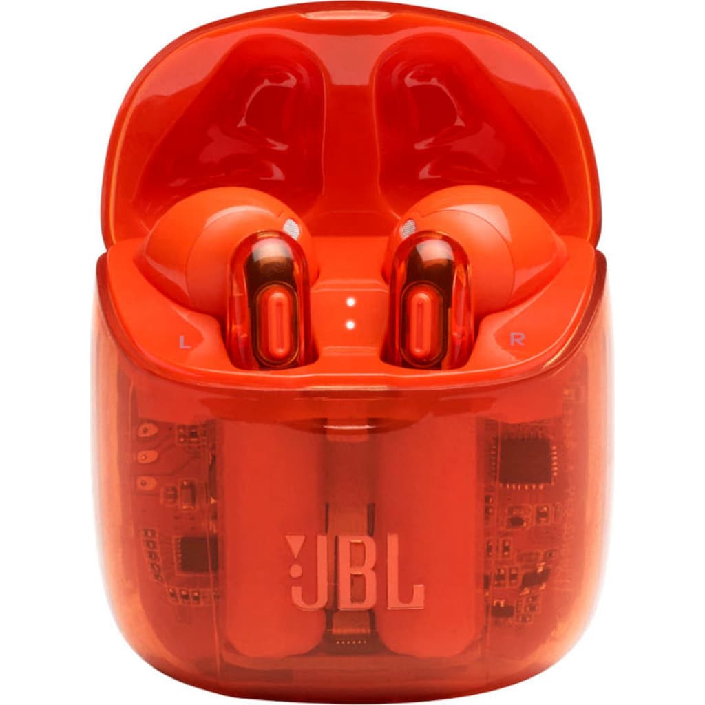 JBL wireless In-Ear-Kopfhörer »TUNE 225 TWS«, AVRCP Bluetooth-Bluetooth, True Wireless-Sprachsteuerung-Freisprechfunktion, Ghost-Edition