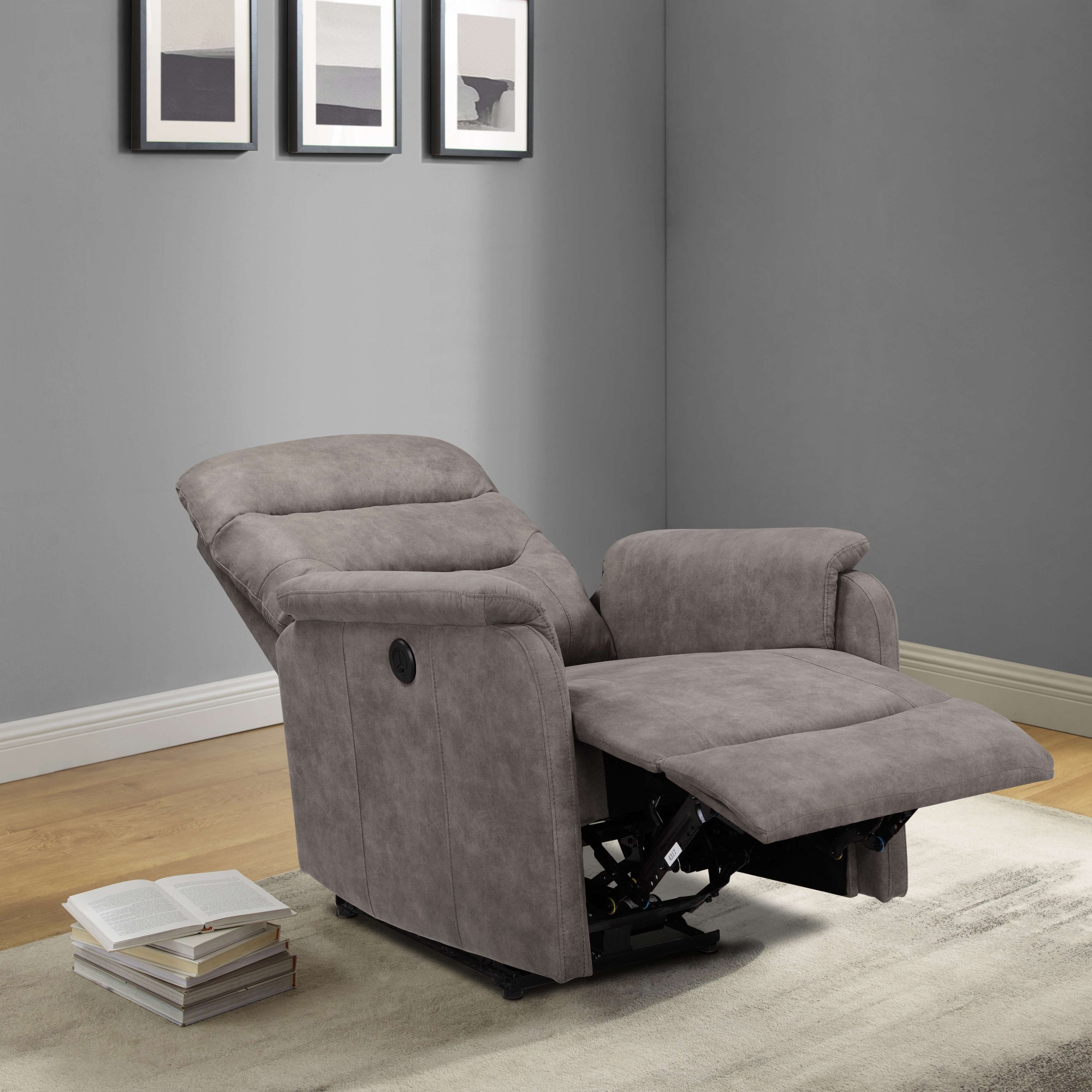 Home affaire Relaxsessel »Coullon, TV-Sessel mit Schlaffunktion,«, Relaxfunktion mit USB Anschluss