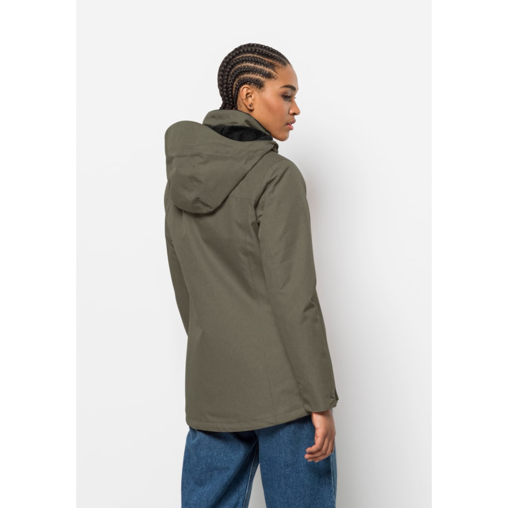 Jack Wolfskin Winterjacke »PARK AVENUE JACKET«, mit Kapuze