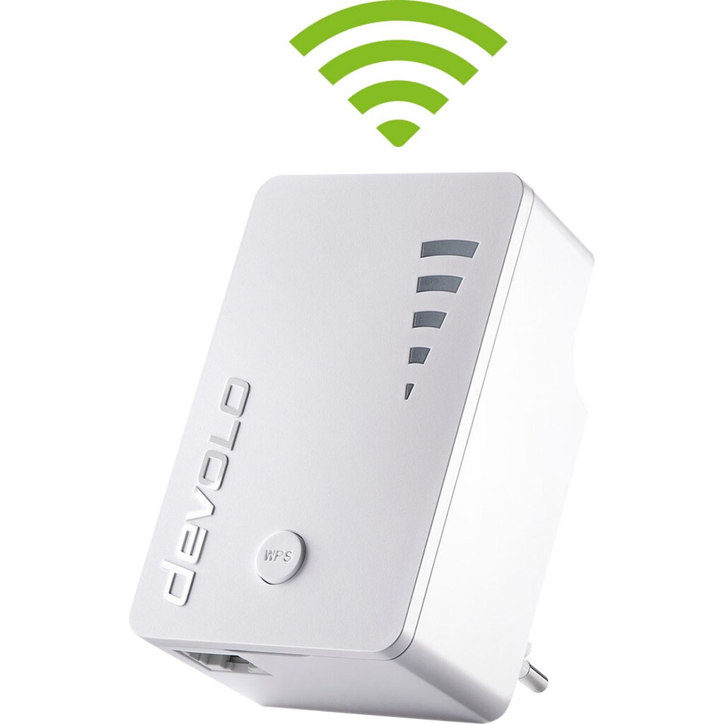 DEVOLO WLAN-Repeater »WiFi Repeater ac (1200Mbit, 1xGB LAN, WPS, Repeater, WLAN Verstärker)«