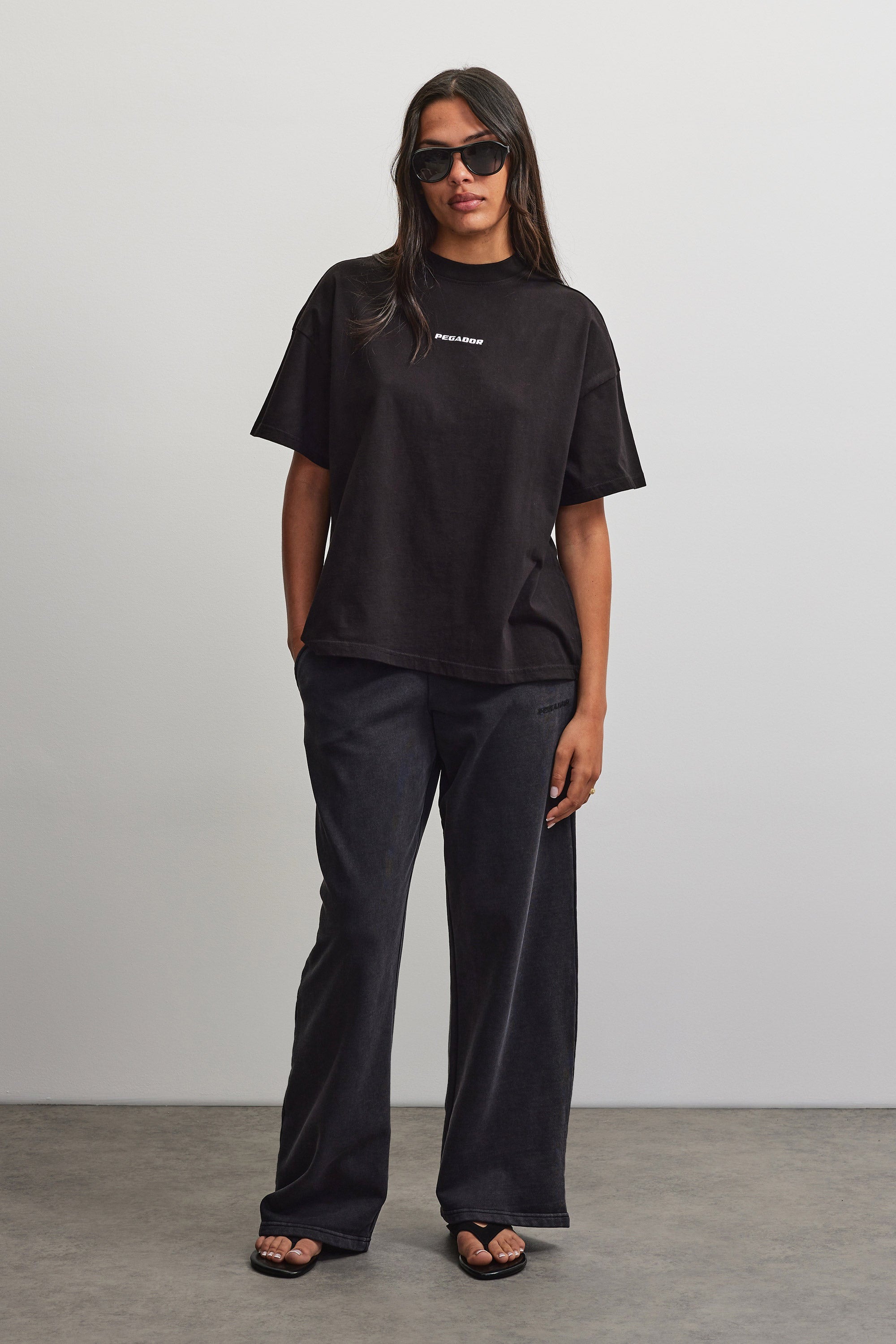 PEGADOR T-Shirt »Bracy Heavy Oversized Tee« Baumwolle, oversize