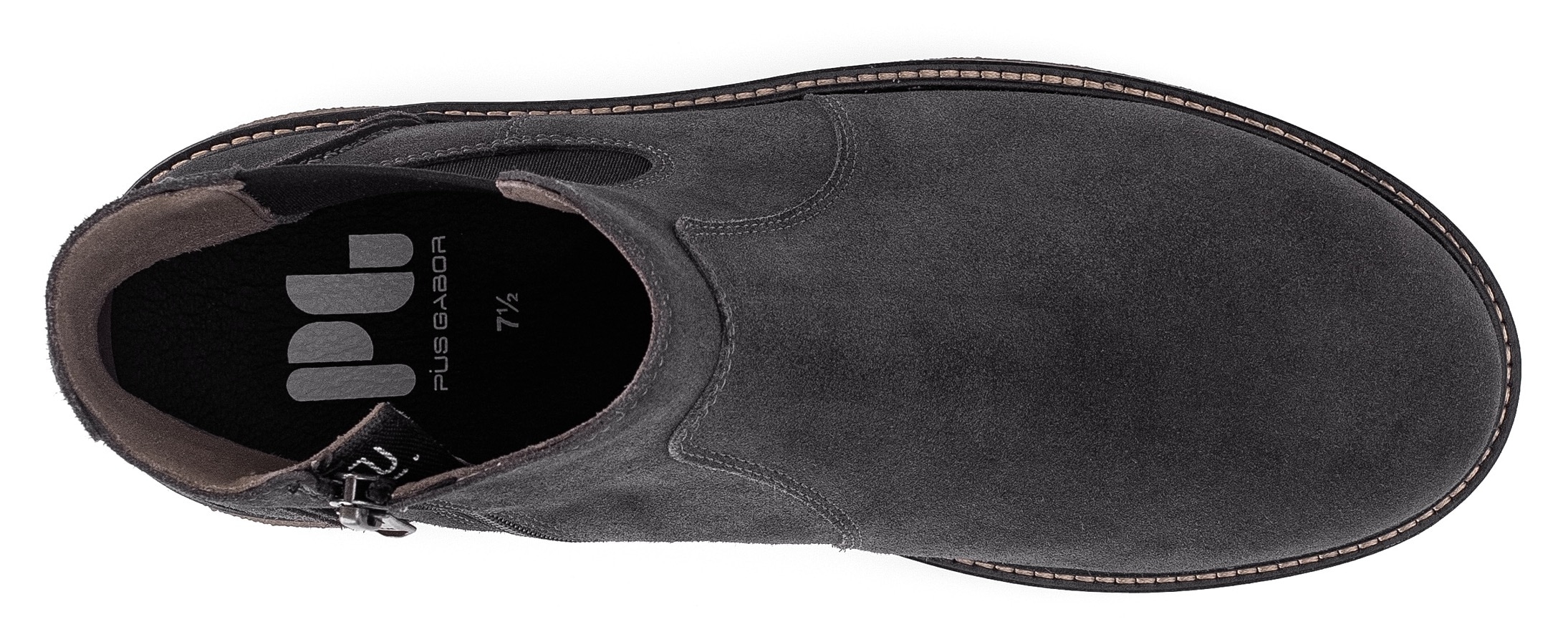 Pius Gabor Chelseaboots  , Herbstboots mit Kontrastnähten und Logoprägung