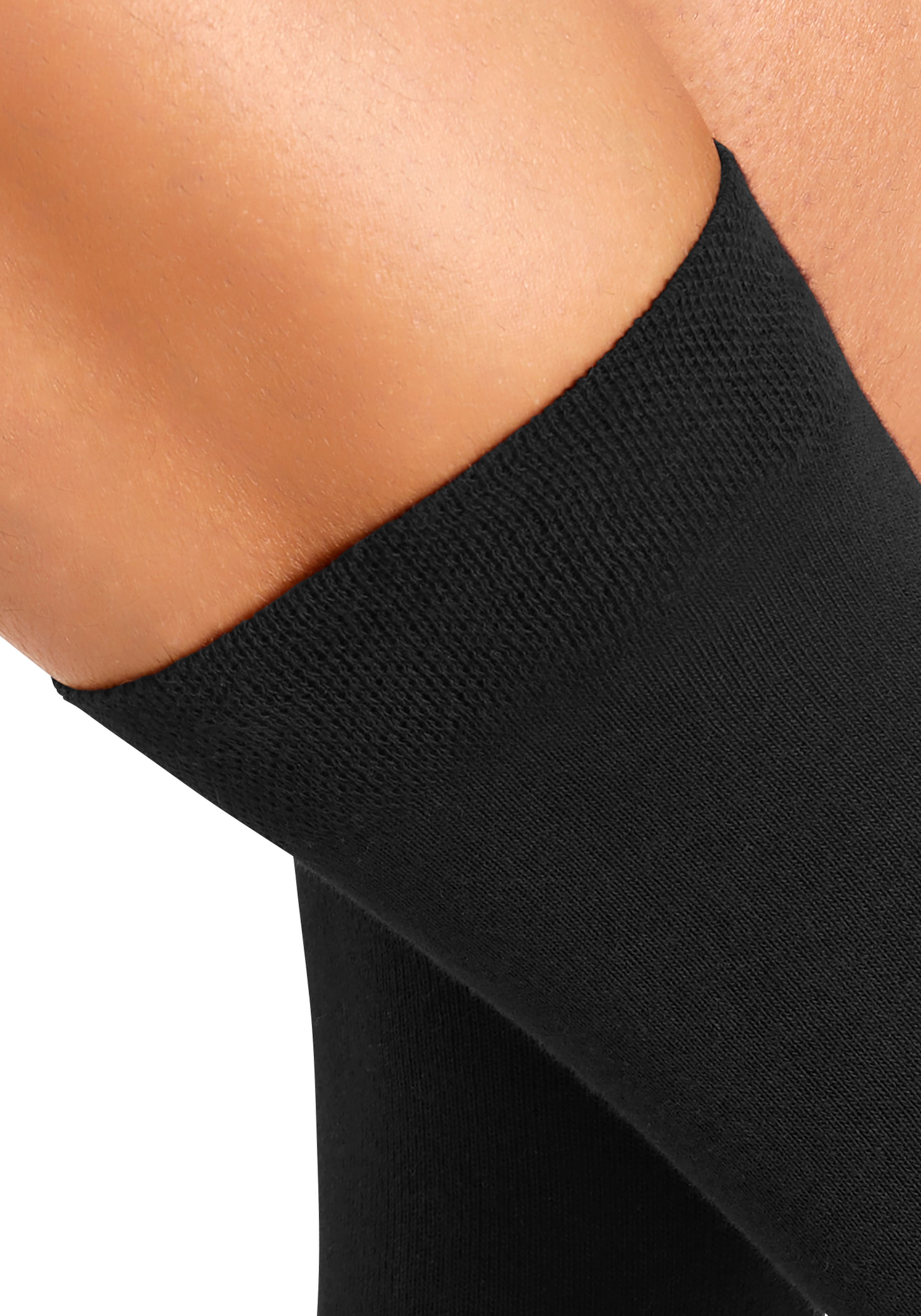 John Devin Businesssocken, (Packung, 3 Paar), mit längerer Schaftlänge, verpackt in einer Box