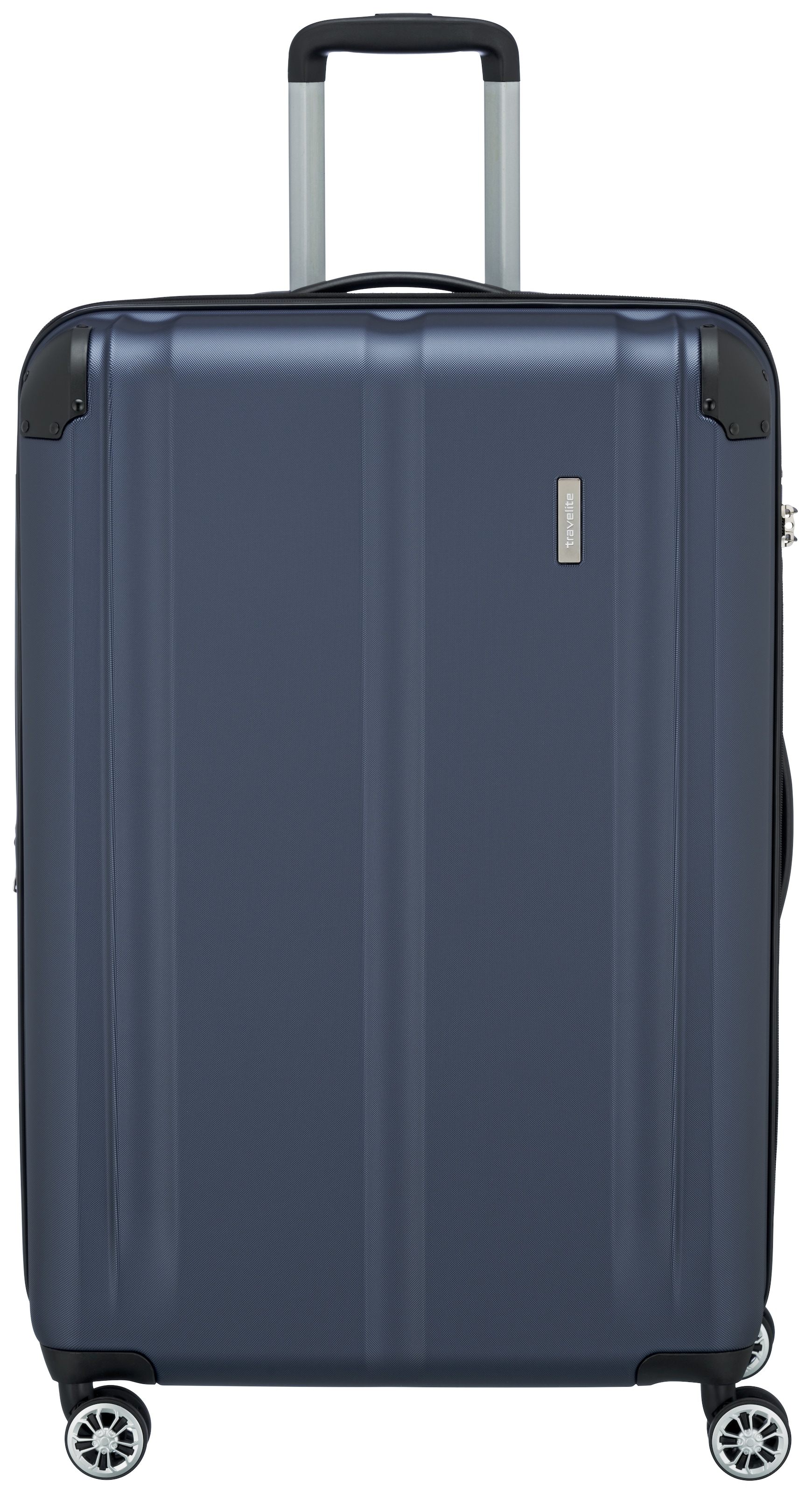 Travelite City Trolley L 4R 77cm erw. marine