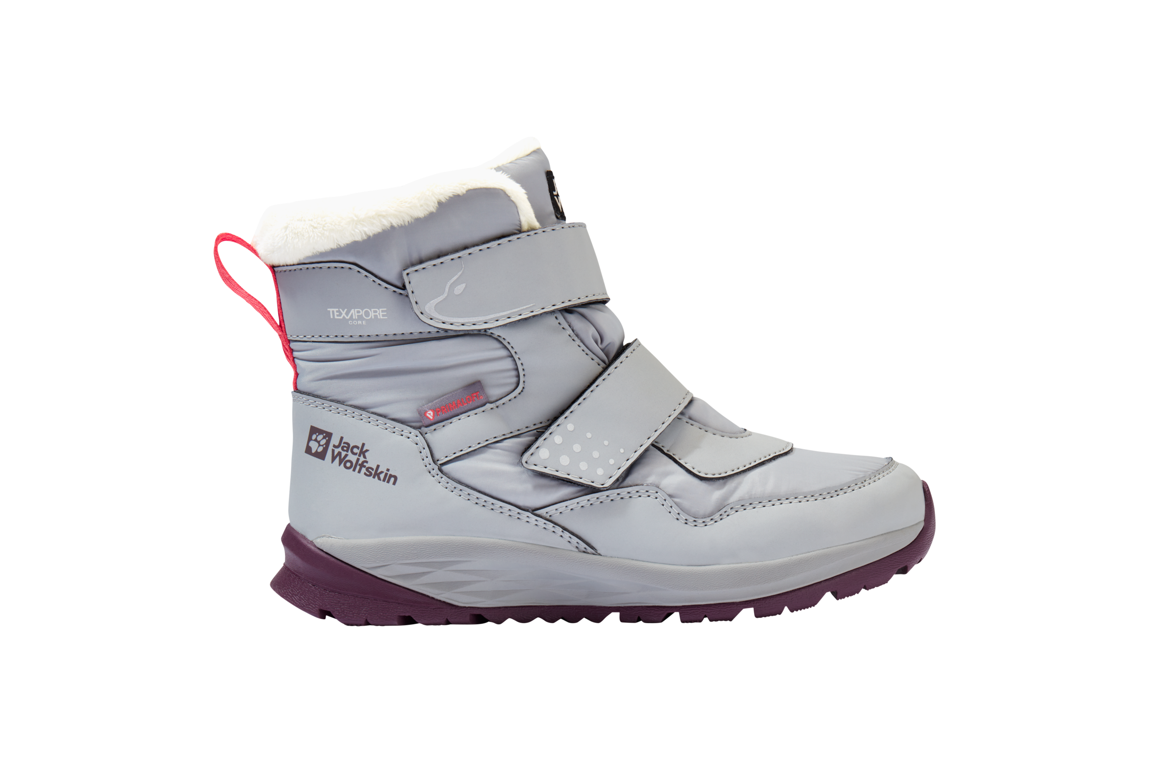 Jack Wolfskin Winterboots »POLAR BEAR-G TEXAPORE MID VC K«, Snowboots, Winterstiefel, Winterschuhe, wasserdicht & gefüttert