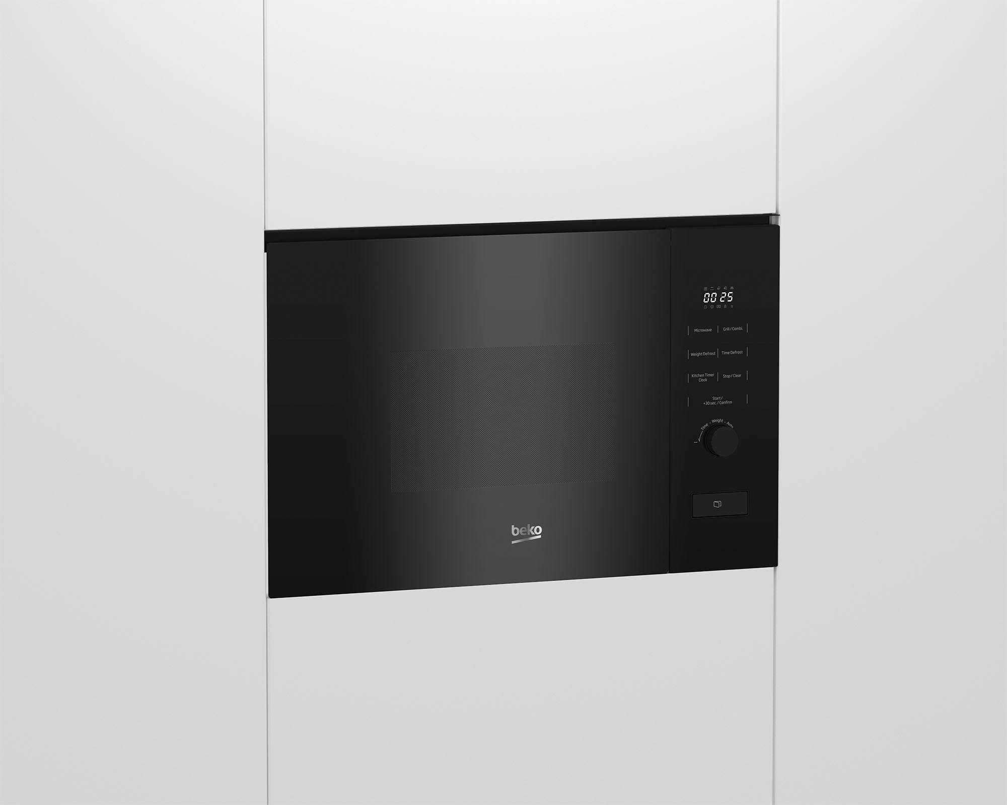 BEKO Einbau-Mikrowelle »BMGB 20212 B«, Mikrowelle-Grill