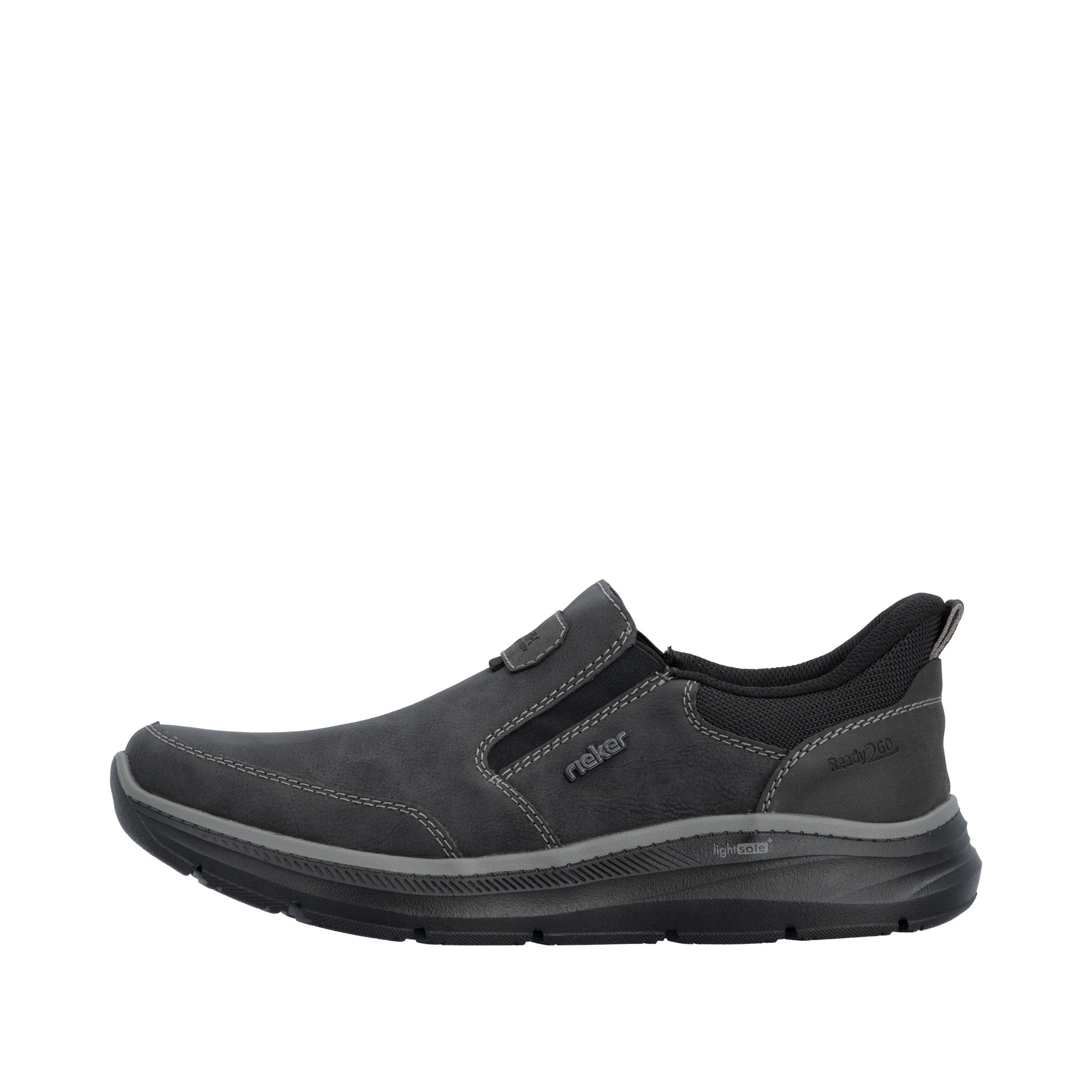 Rieker Slipper »Ready2GO«  Schlupfschuh, Halbschuh, Freizeitschuh mit Stretcheinsätze