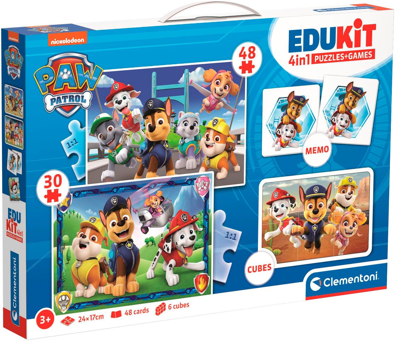 Puzzle »Edukit, 4n1, Paw Patrol«, Made in Europe; FSC® - schützt Wald - weltweit