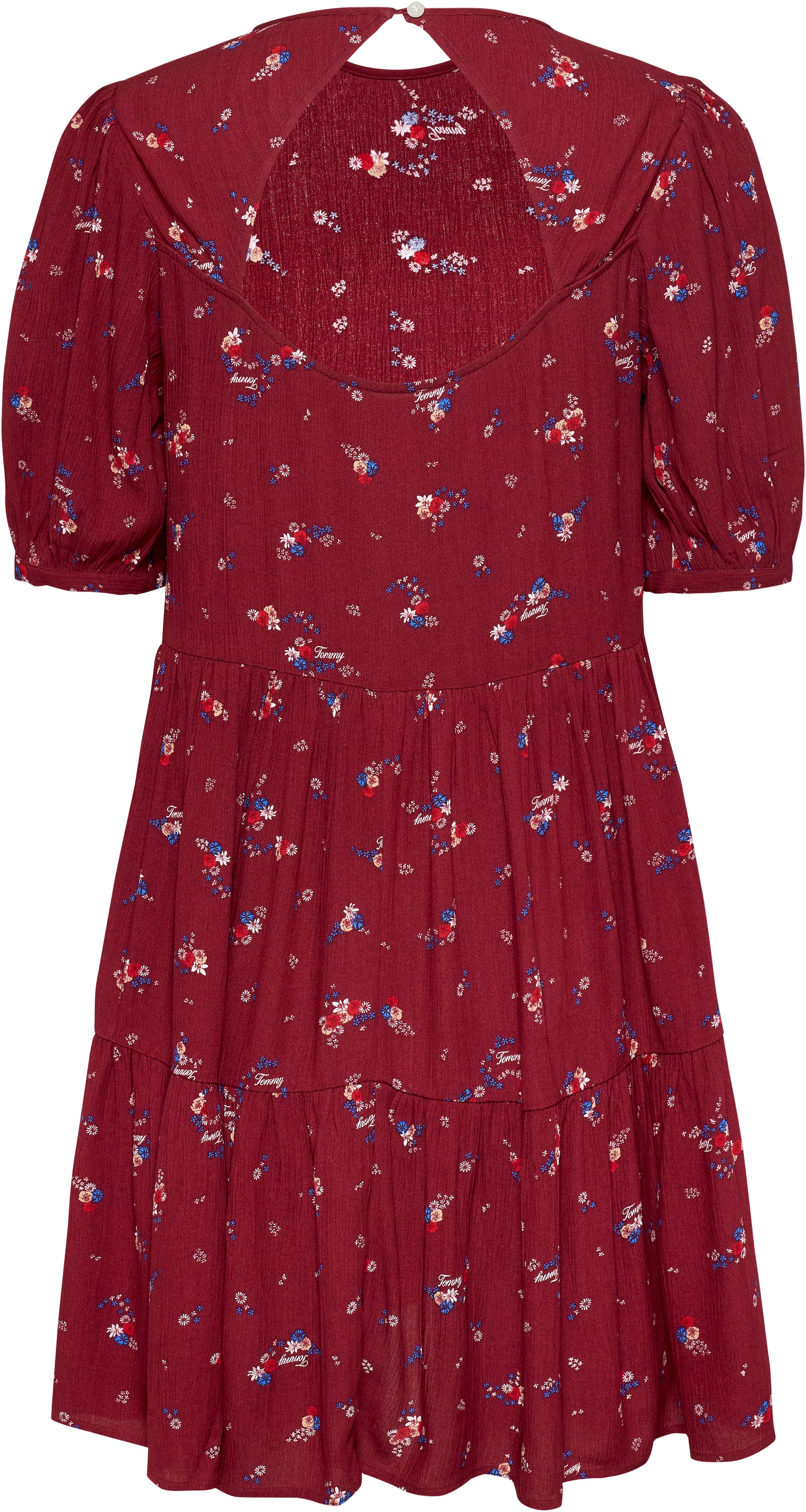 Tommy Jeans Blusenkleid »TJW FLORAL TIERED ALINE DRESS«, mit Blumenprint