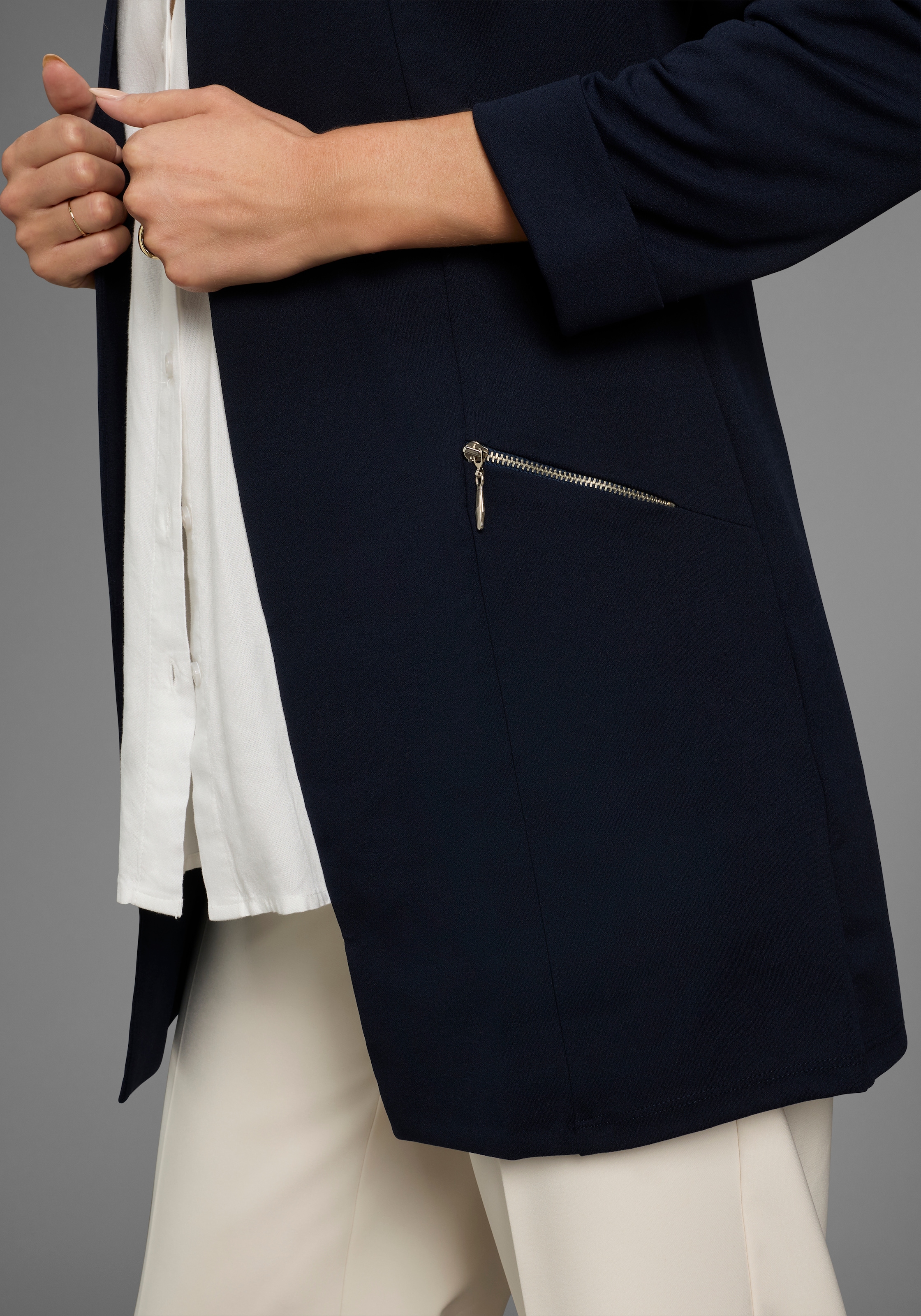 Laura Scott Longblazer, mit Reißverschlüssen