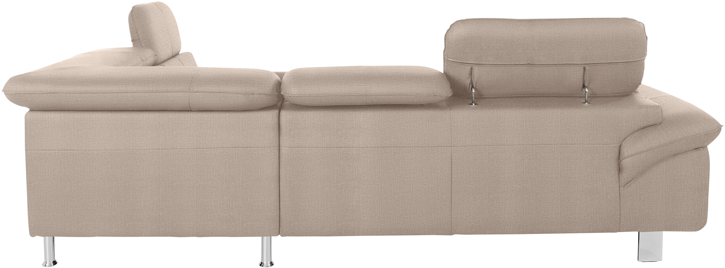 COTTA Ecksofa »Driver L-Form«, mit Kopfteilverstellung, wahlweise mit Bettfunktion & Bettkasten