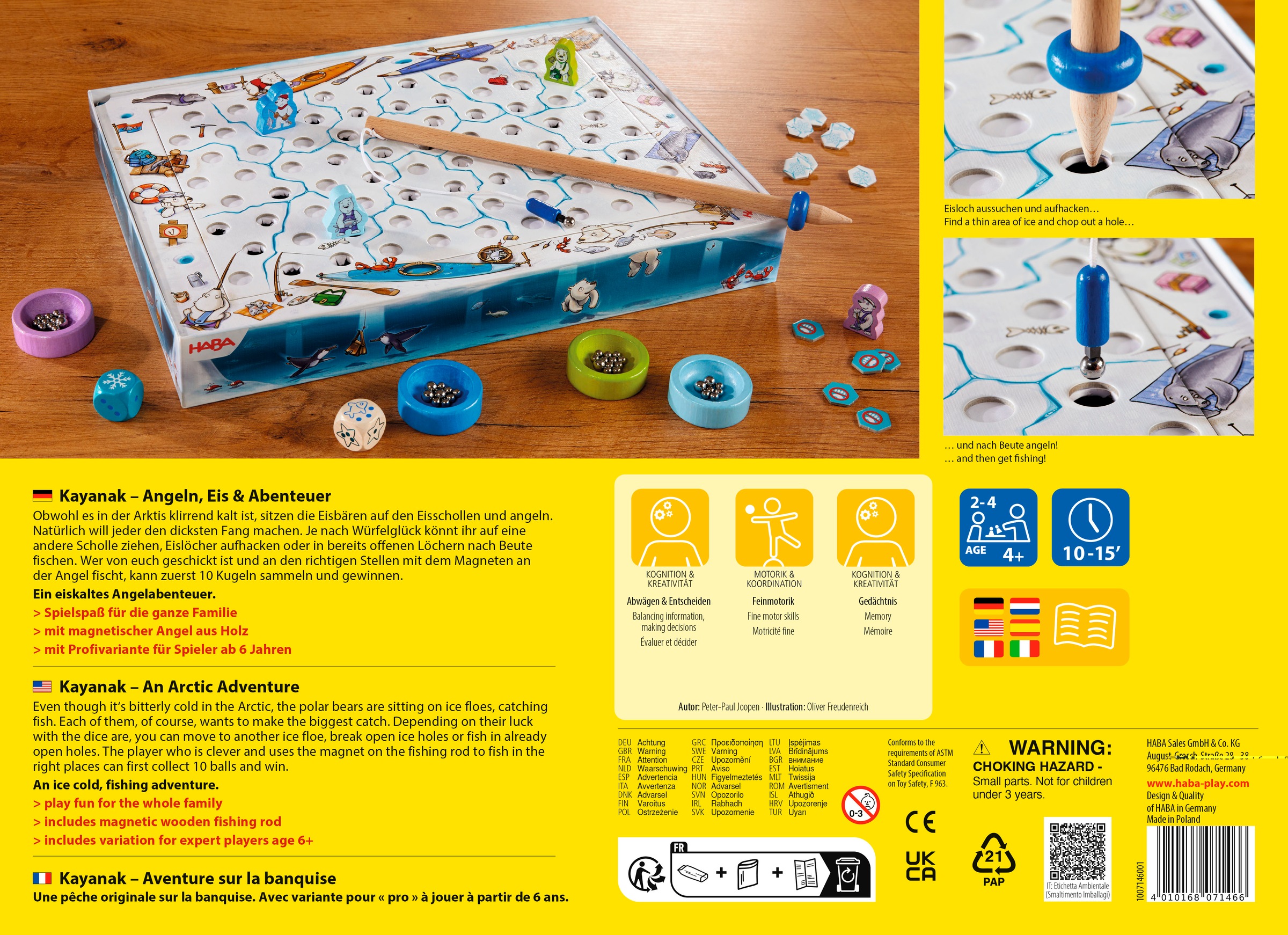 Haba Spiel »Kayanak - Angeln, Eis und Abenteuer«