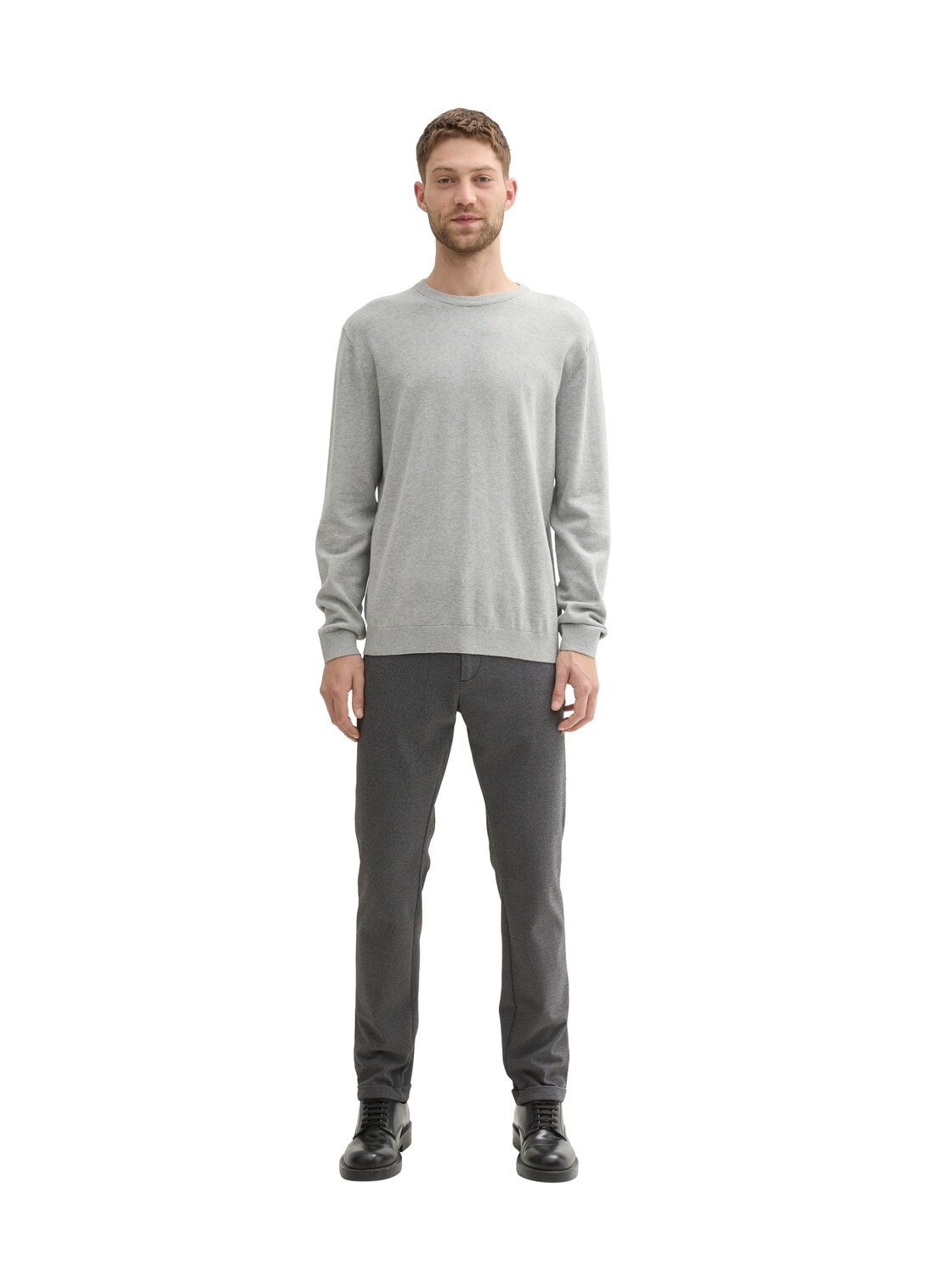 TOM TAILOR Chinohose  slim mit Viskose und Stretch
