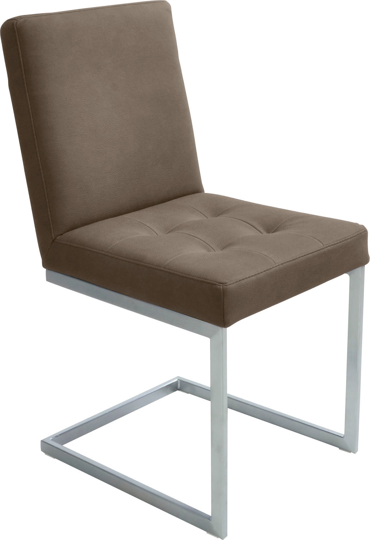 K+W Komfort & Wohnen Eckbankgruppe »Spider II« Set, 4 Stk. tlg. langer Schenkel 195cm, 2 Freischwinger, Auszugstisch in Breite 120 cm