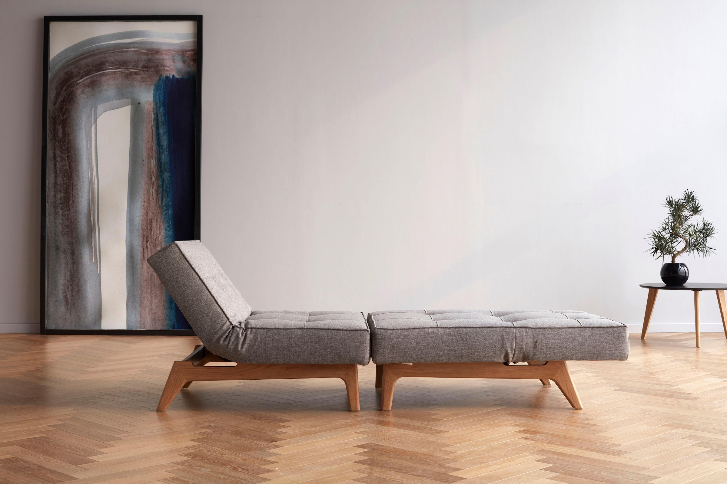 INNOVATION LIVING ™ Sessel »Splitback«, mit Eik Beine, in skandinavischen  Design auf Raten bestellen