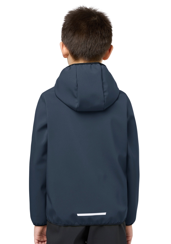 Jack Wolfskin Softshelljacke »FOURWINDS JACKET KIDS« mit Kapuze
