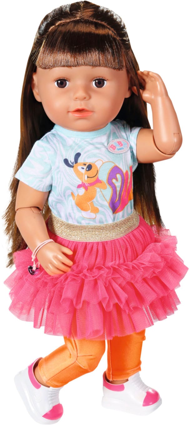 Baby Born Stehpuppe »Style&Play, Sister brünett, 43 cm«