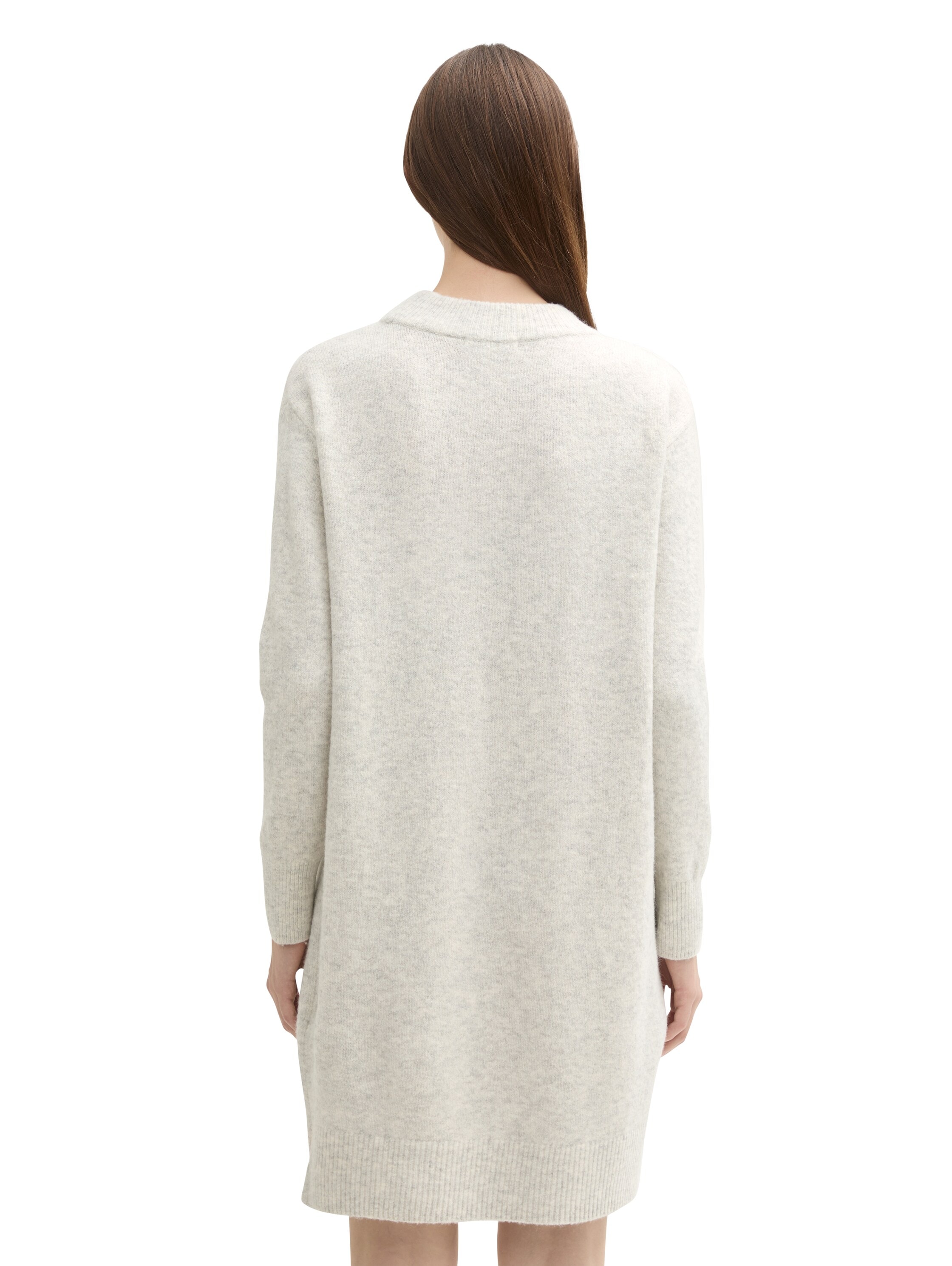 TOM TAILOR Denim Strickkleid, in Melange Optik