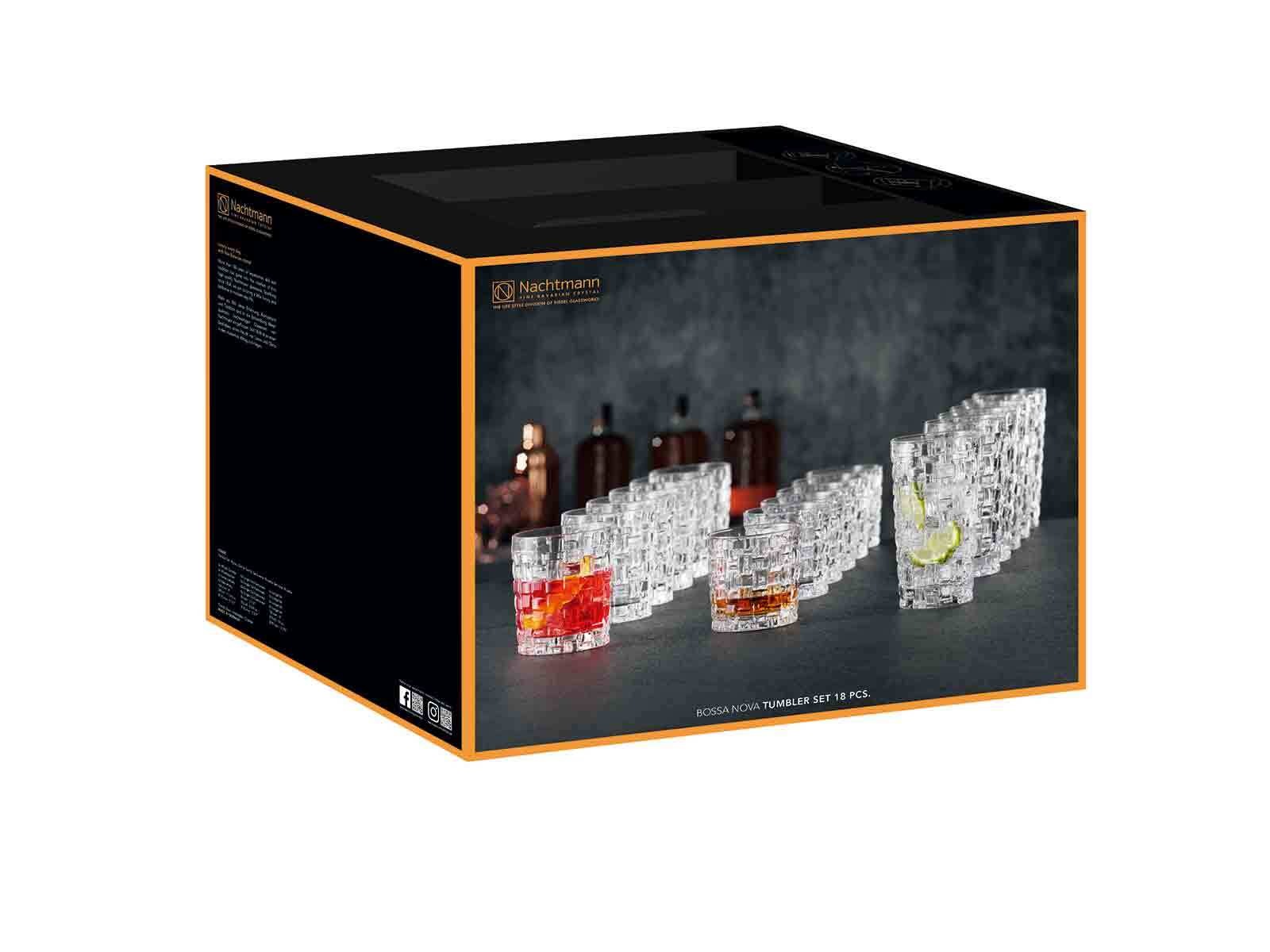 Nachtmann Bossa Nova 18 Piece Barware Set