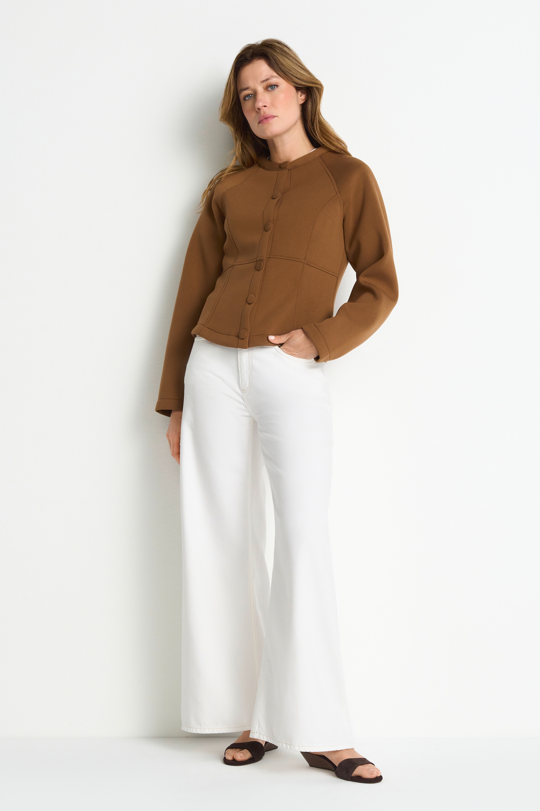 RICHROYAL Blouson ohne Kapuze Regular fit mit Rundhalsausschnitt