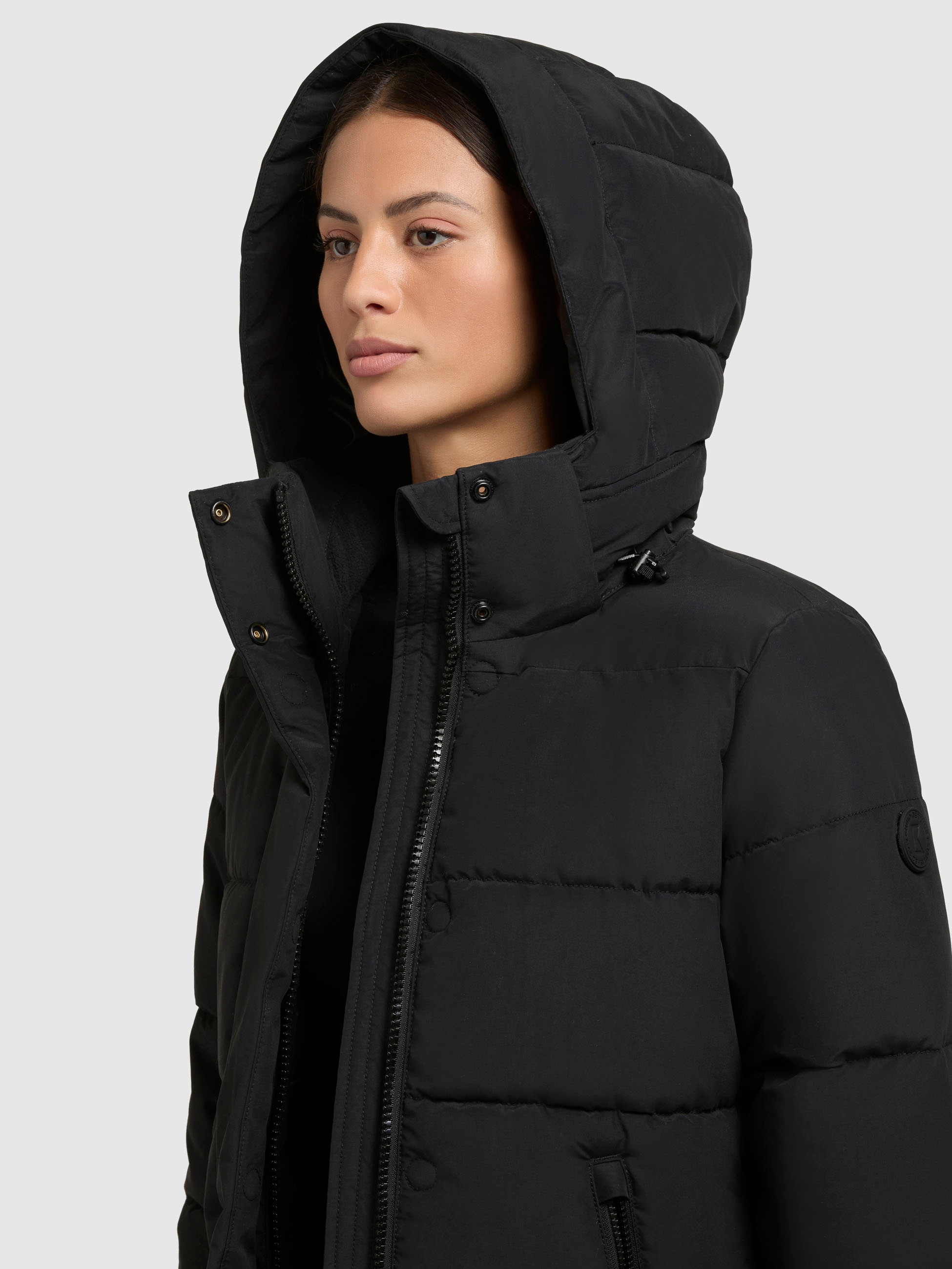 khujo Steppjacke »MANC«, mit Kapuze