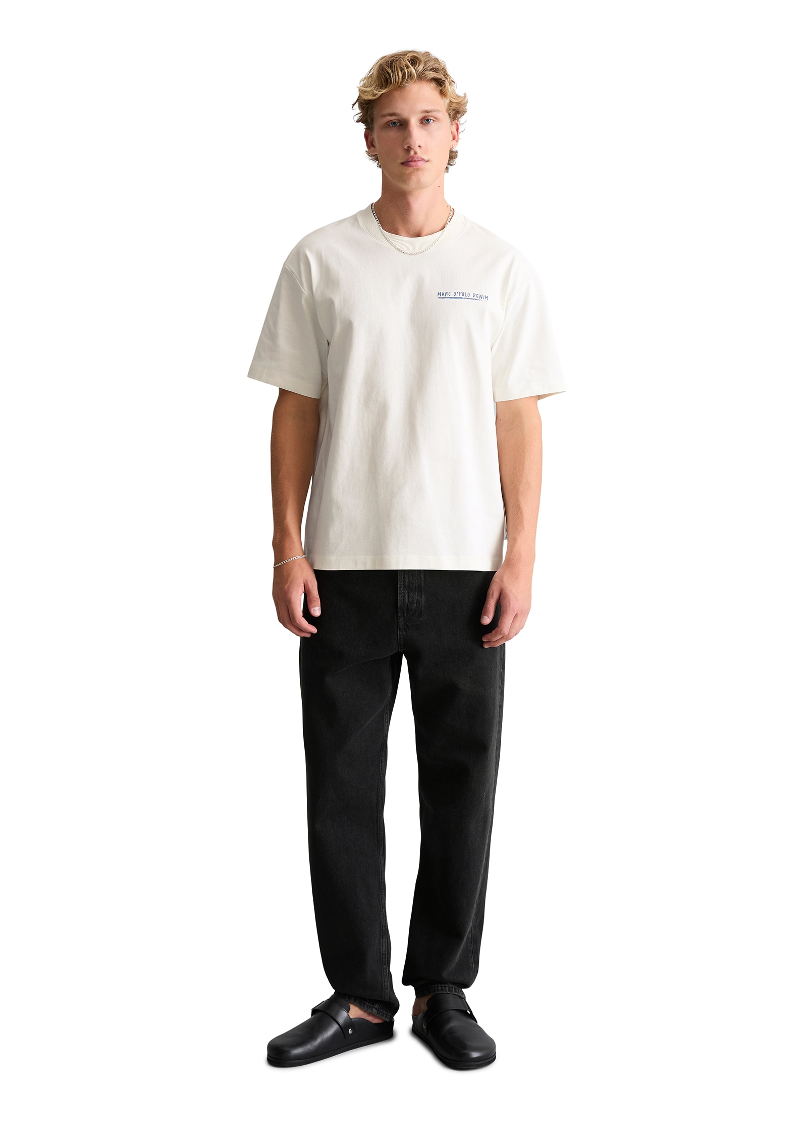 Marc O'Polo DENIM T-Shirt relaxed mit Rückenprint