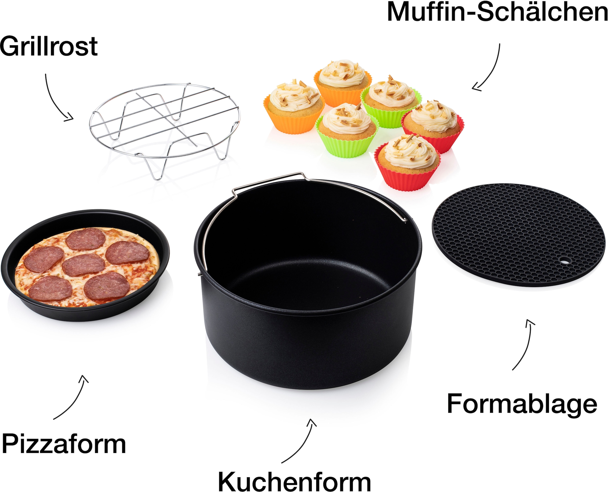 PRINCESS Küchenmaschinen Zubehör-Set, (Set, 10 tlg.)