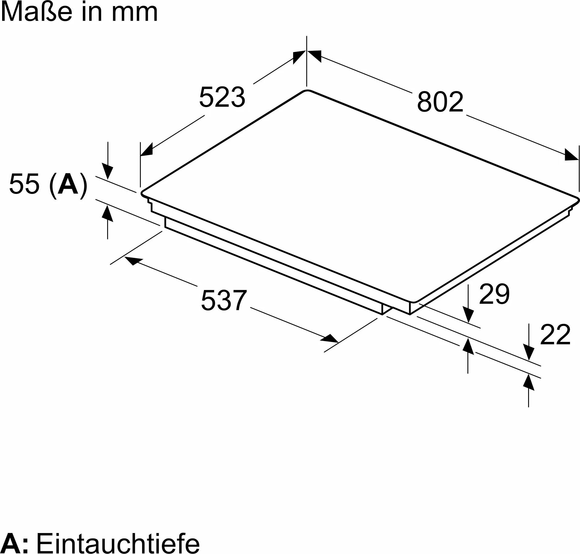 NEFF Induktions-Kochfeld von SCHOTT CERAN® »T58STS1L0«, mit intuitiver Twist Pad® Bedienung