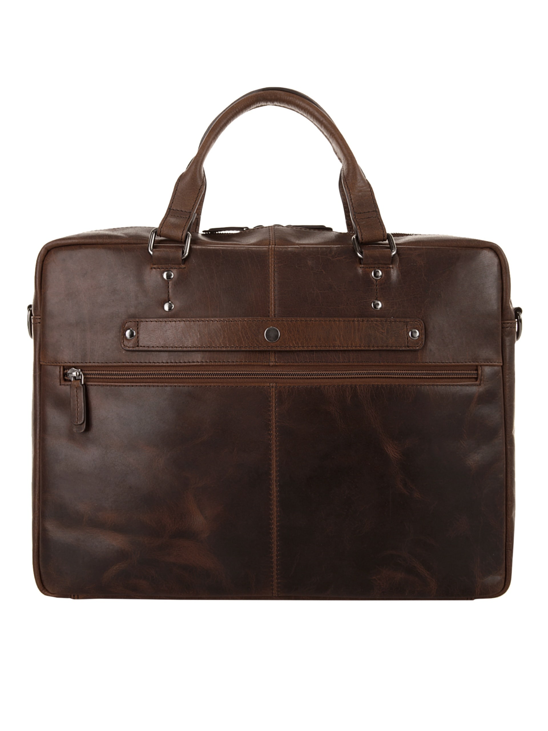 X-Zone Laptoptasche, echt Leder