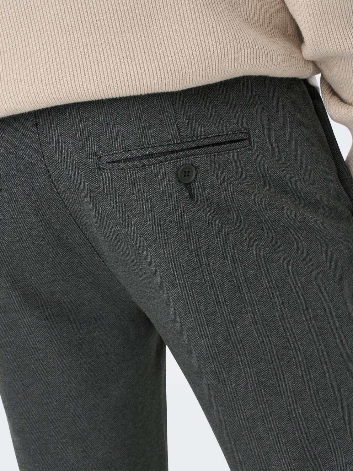 ONLY & SONS Stoffhose  mit leichtem Strukturmuster
