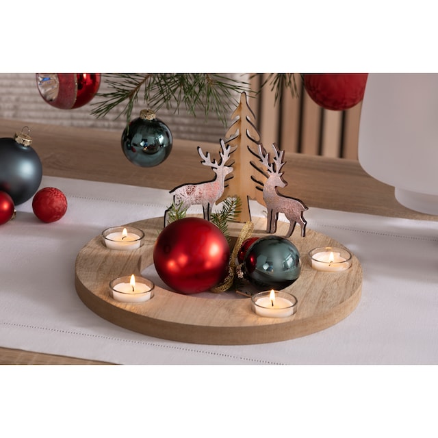 my home Weihnachtsbaumkugel »Reflexkugel Béla, Advent, Weihnachtsdeko«,  (Set, 3 St.), Christbaumschmuck aus Glas, Christbaumkugeln, Ø 8 cm online  kaufen