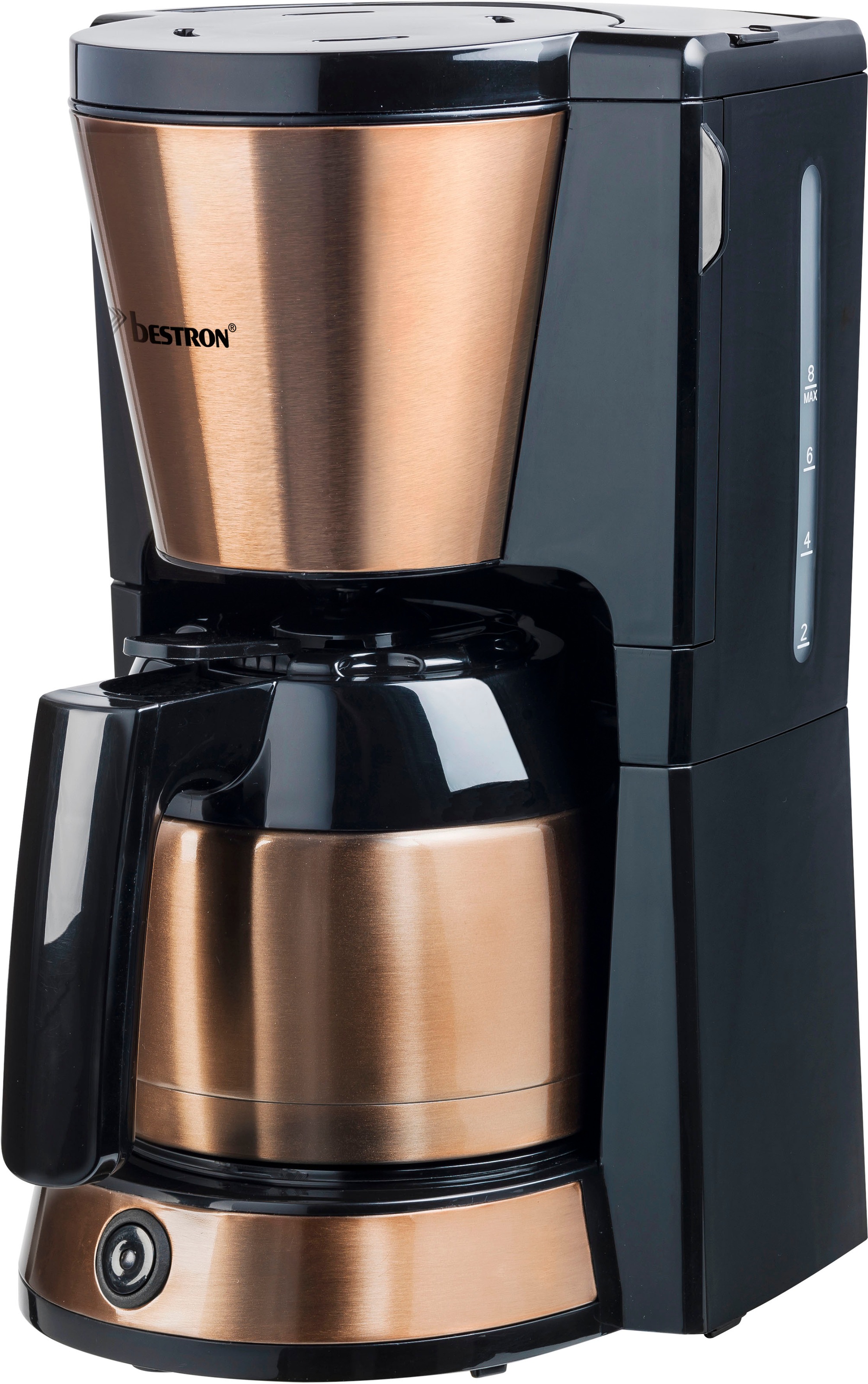 bestron Filterkaffeemaschine »ACM1000CO«, 1 l Kaffeekanne, Papierfilter, 1x4, mit... kaufen