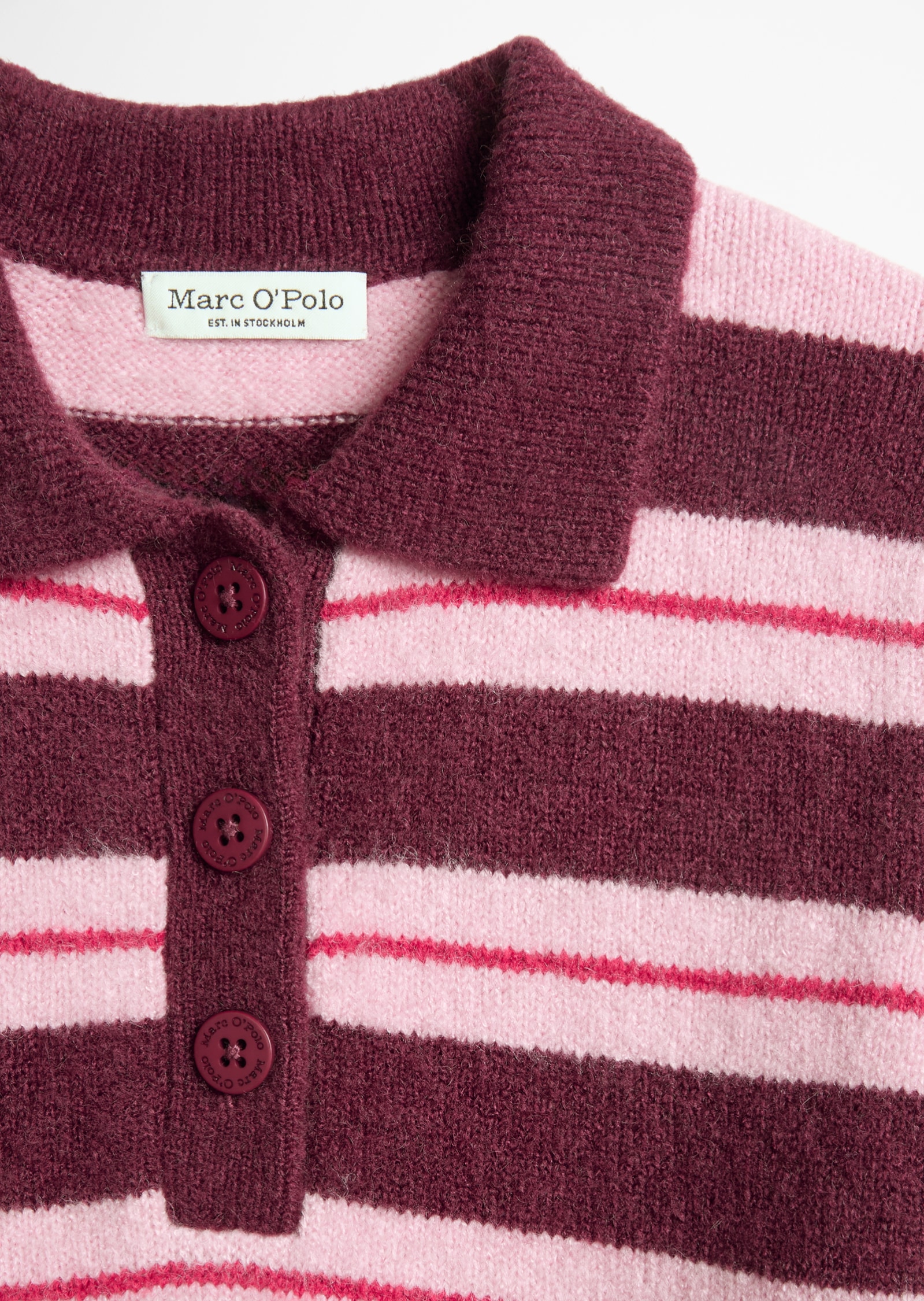 Marc O'Polo Polokragenpullover »aus weichem Garn« enthält Wollanteil