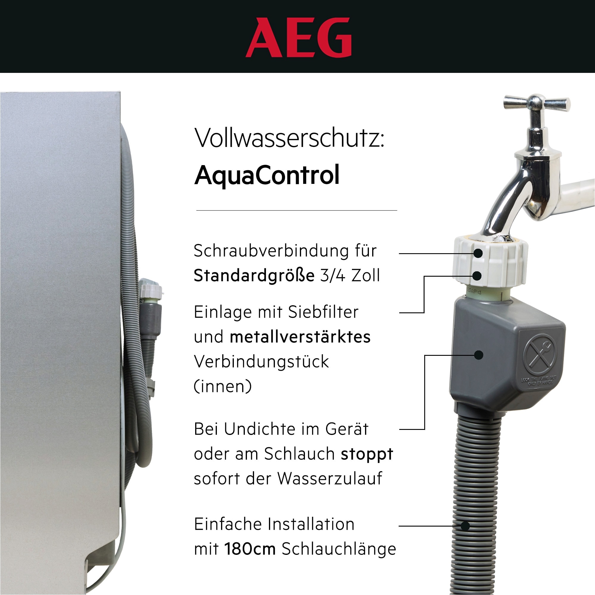 AEG vollintegrierbarer Geschirrspüler 7000 »GI7200A1SC«