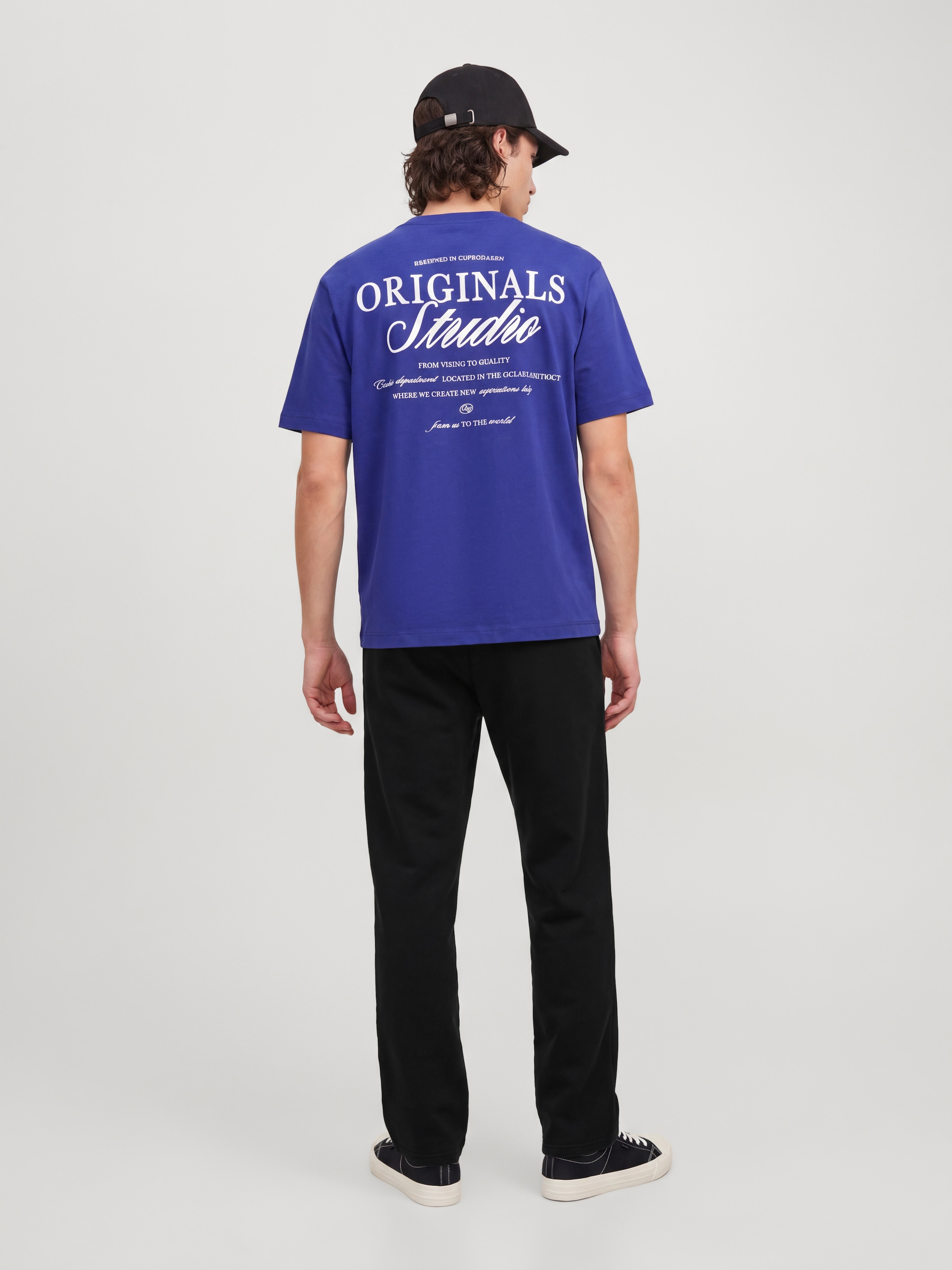 Jack & Jones Sweathose »JPSTBILL LEGACY SCUBA UNC SWT PANTS NOOS«  Materialmix, locker geschnitten