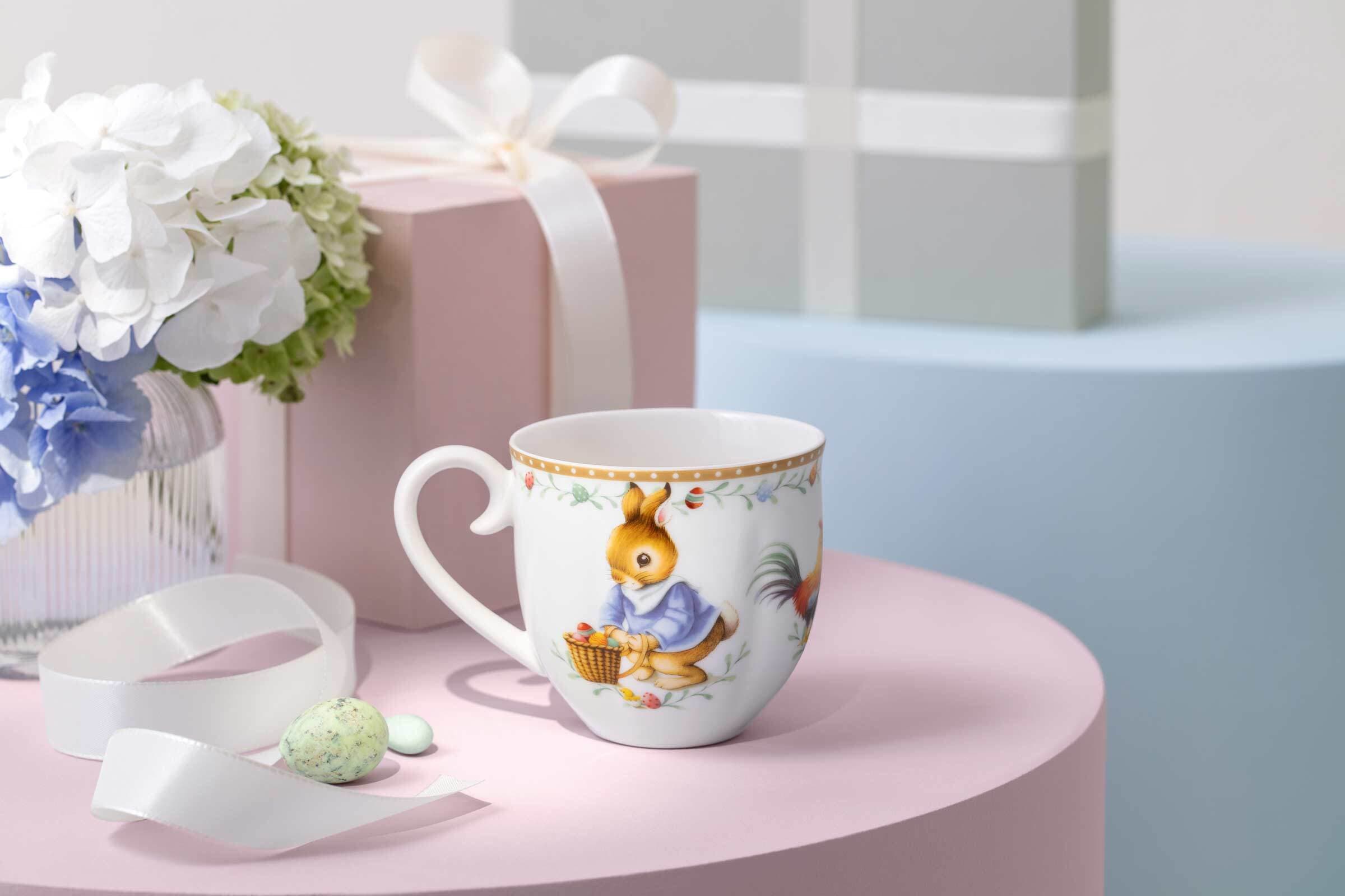 Villeroy & Boch Geschirr-Set »Jahres-Set Easter Edition 5er Set bunt« Handwäsche wird empfohlen