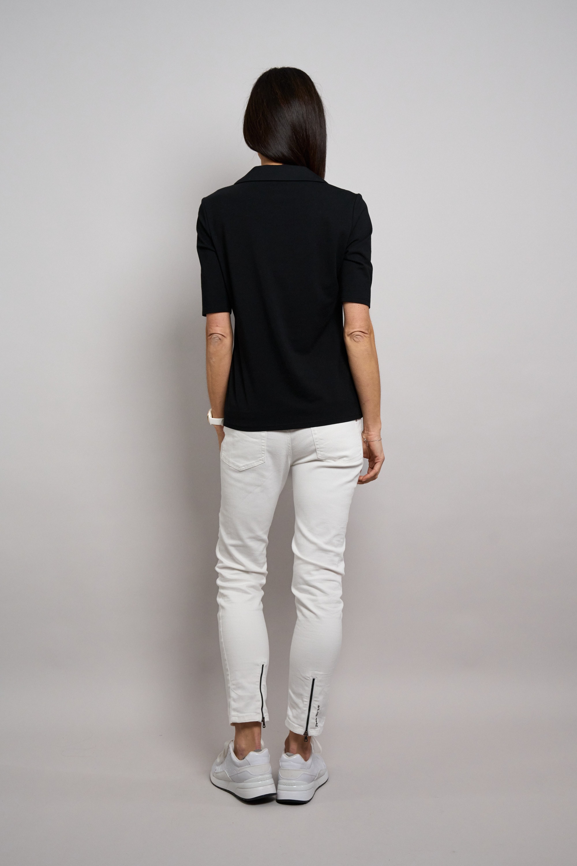 Seidel Moden Poloshirt Mit V-Ausschnitt - MADE IN GERMANY