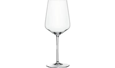 Weißweinglas »Style«, (Set, 4 tlg., Set bestehend aus 4 Gläsern)