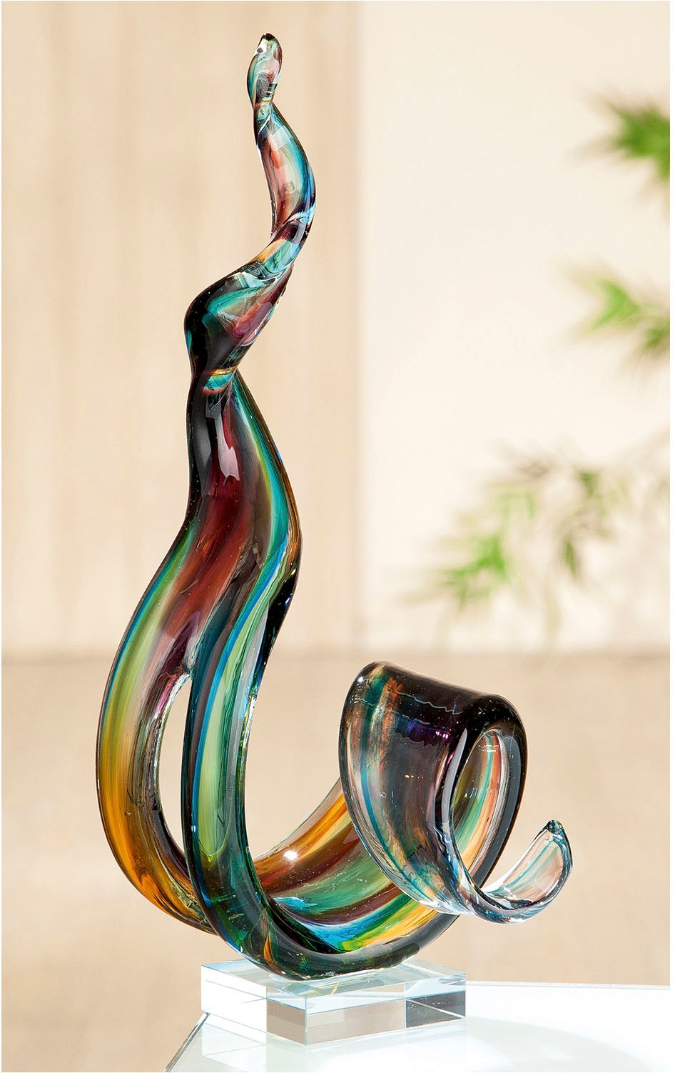 Casablanca by Gilde Dekoobjekt »Skulptur Marea mehrfarbig H. 39,5 cm«